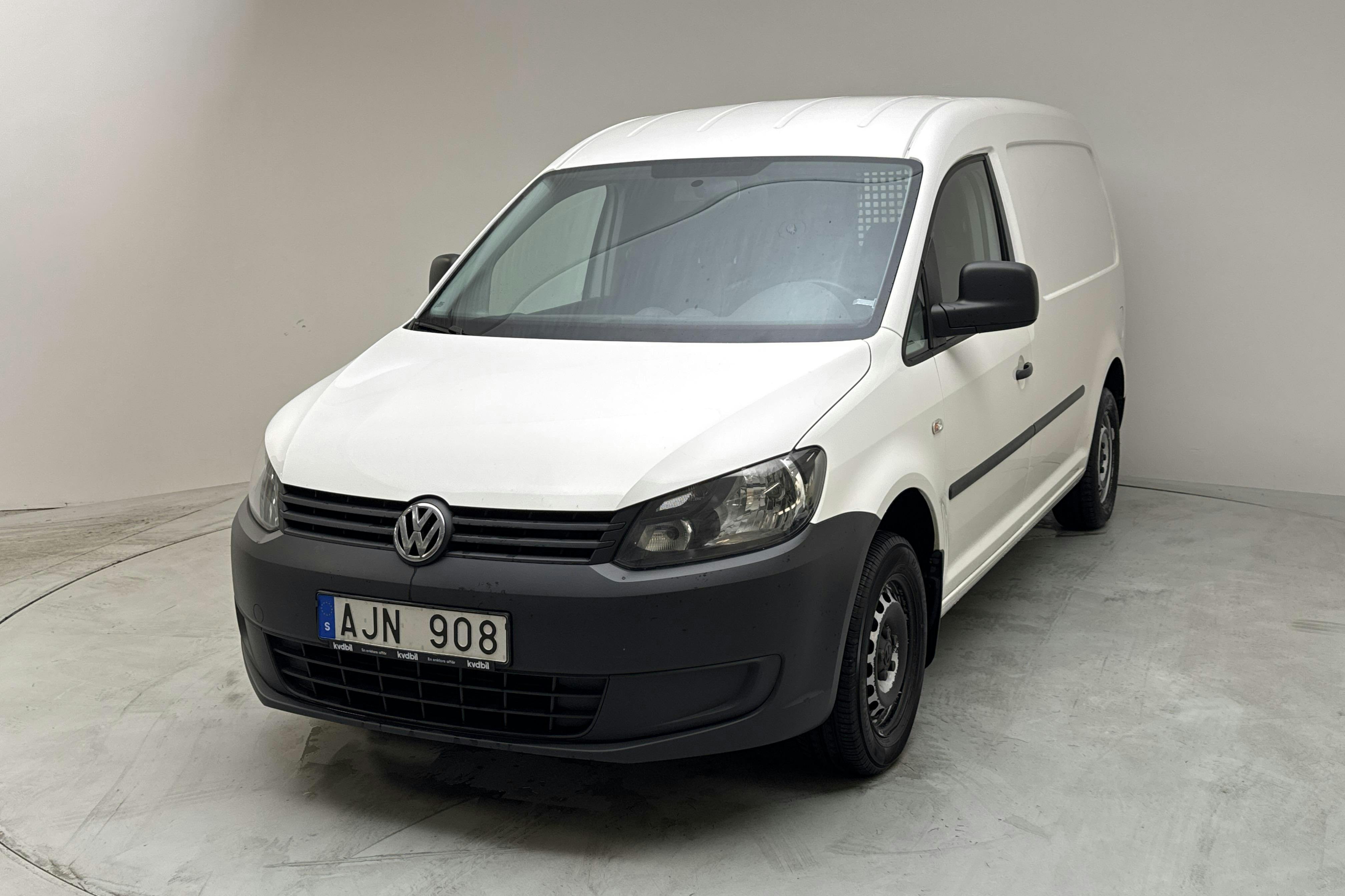VW Caddy 1.6 TDI Maxi Skåp (102hk) - 19 257 mil - Automat - vit - 2014