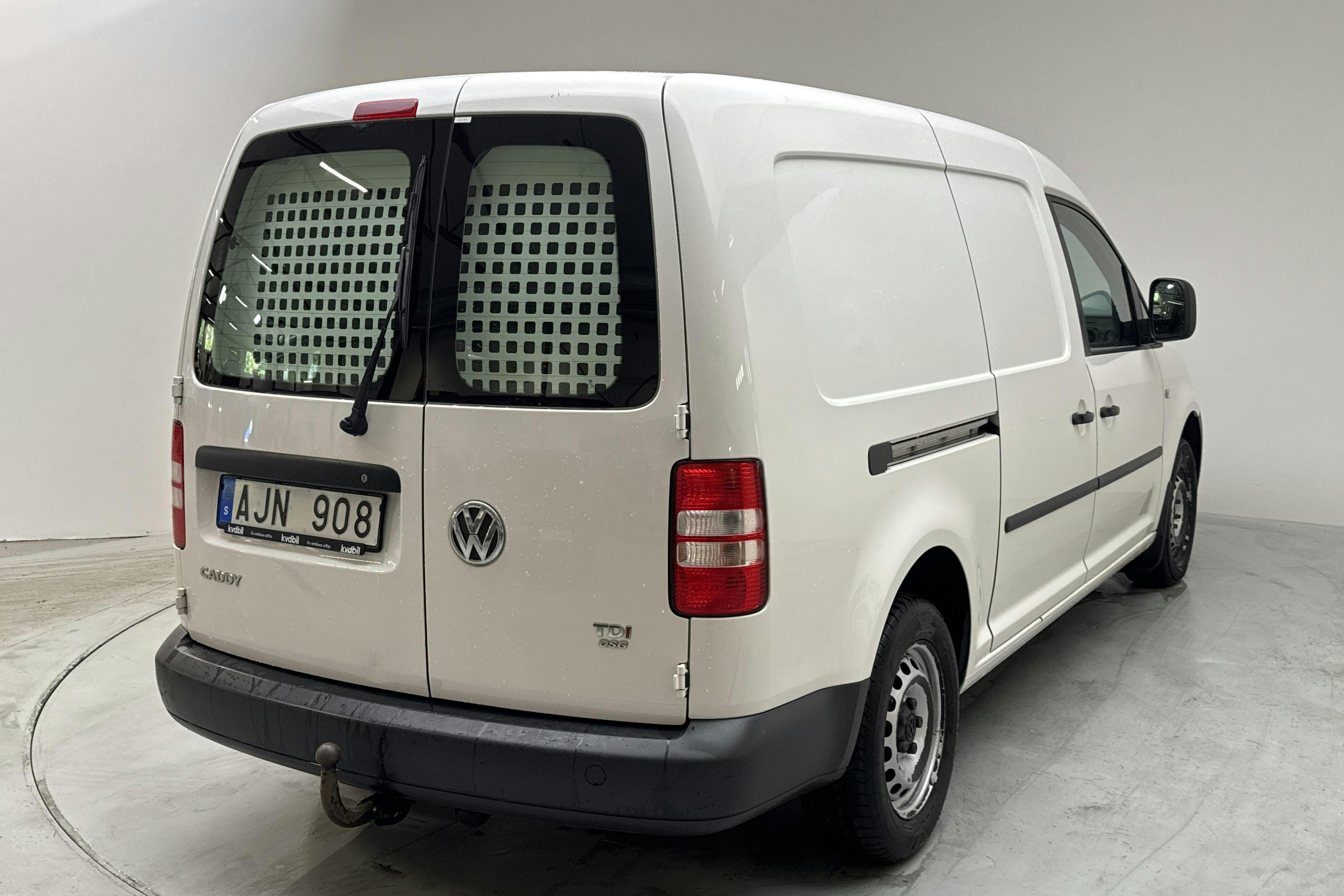 VW Caddy 1.6 TDI Maxi Skåp (102hk) - 19 257 mil - Automat - vit - 2014