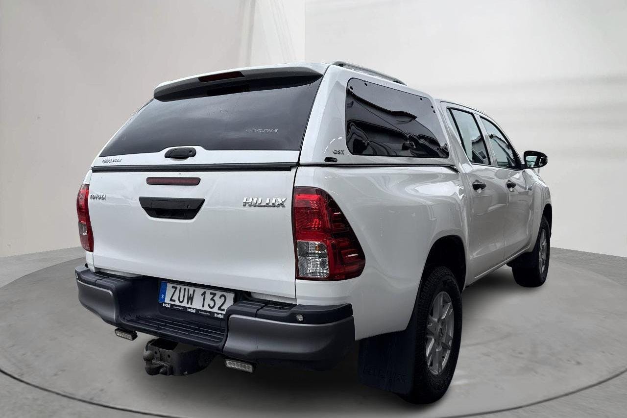 Toyota Hilux 2.4 D 4WD (150hk) - 53 440 km - Manual - white - 2019