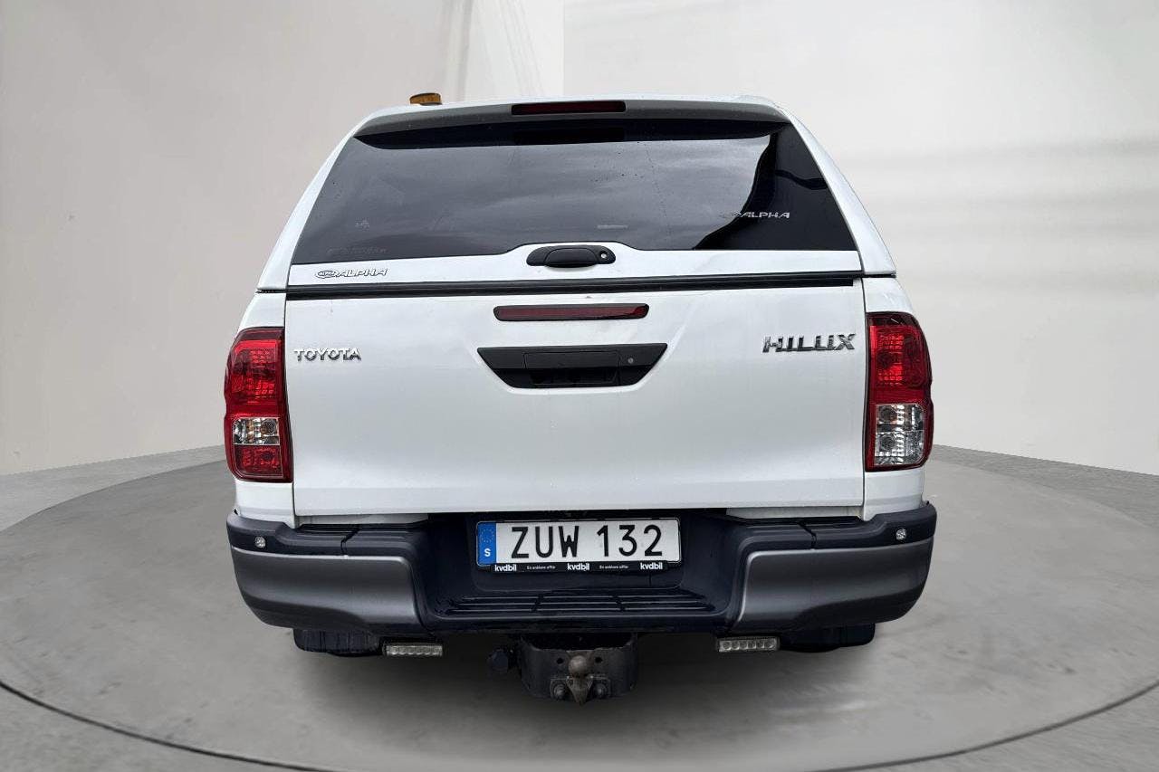 Toyota Hilux 2.4 D 4WD (150hk) - 53 440 km - Manual - white - 2019