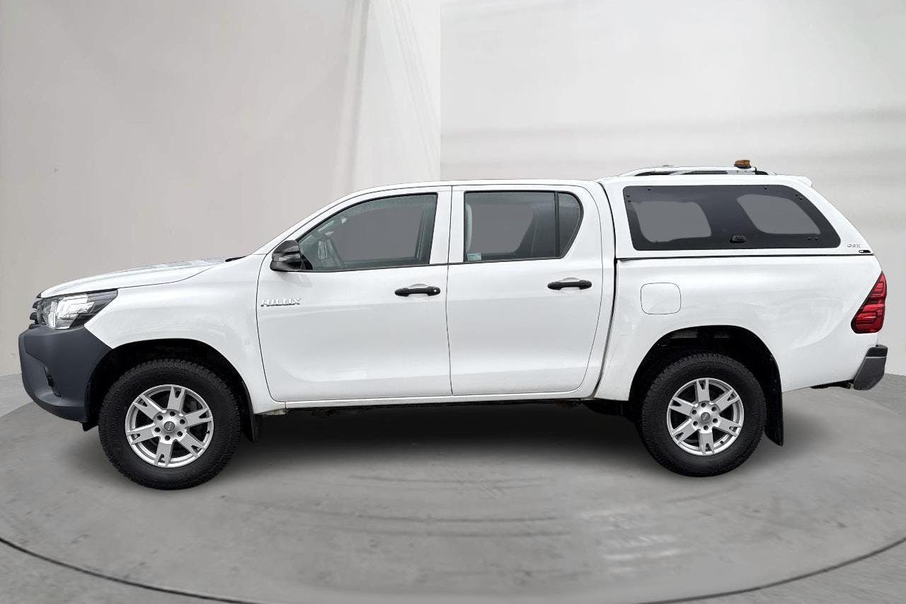 Toyota Hilux 2.4 D 4WD (150hk) - 53 440 km - Manual - white - 2019