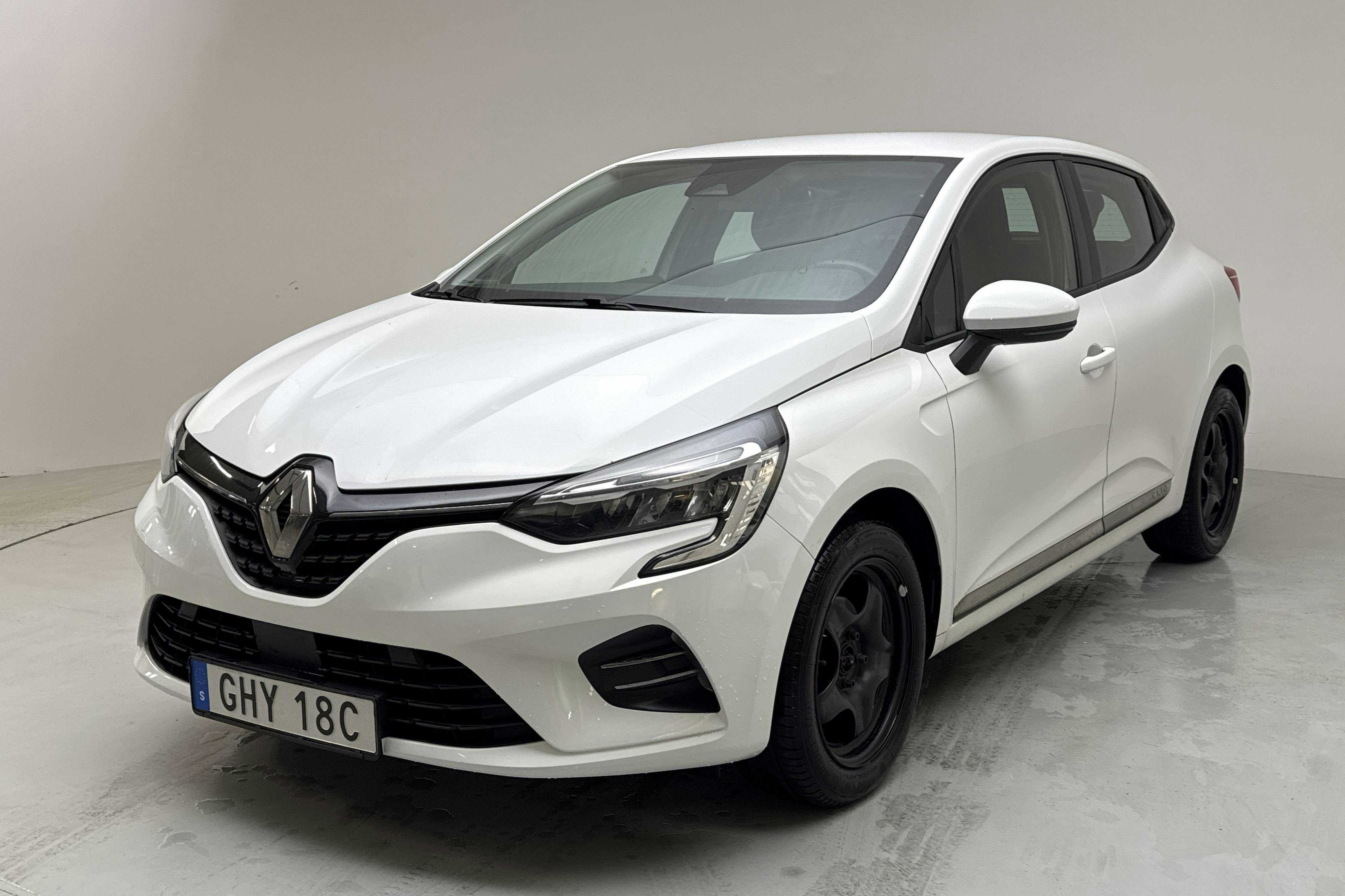 Renault Clio V 1.0 TCe 5dr (90hk) - 79 220 km - Manualna - biały - 2021
