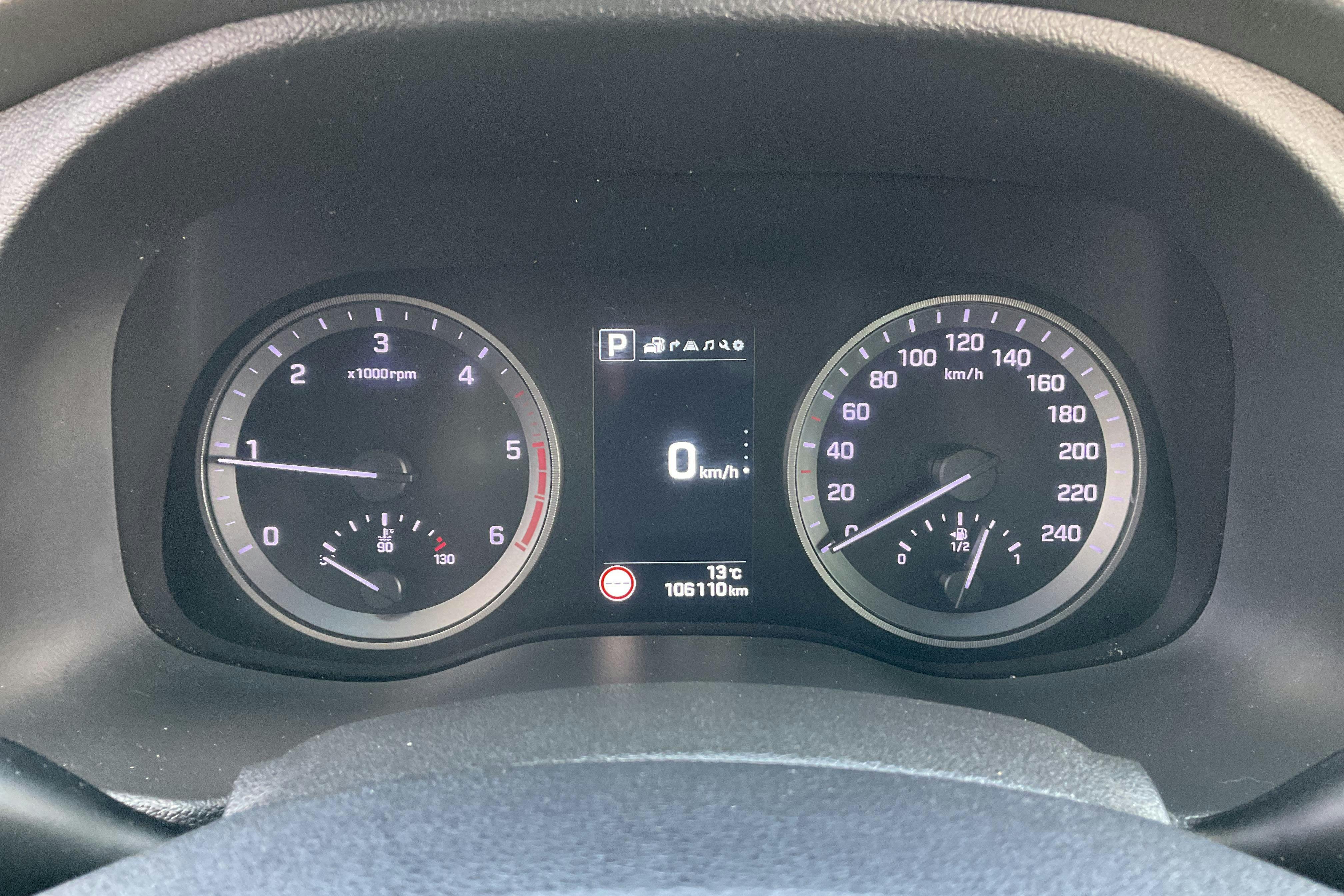 Hyundai Tucson 2.0 D 4WD (184hk) - 10 611 mil - Automat - svart - 2017