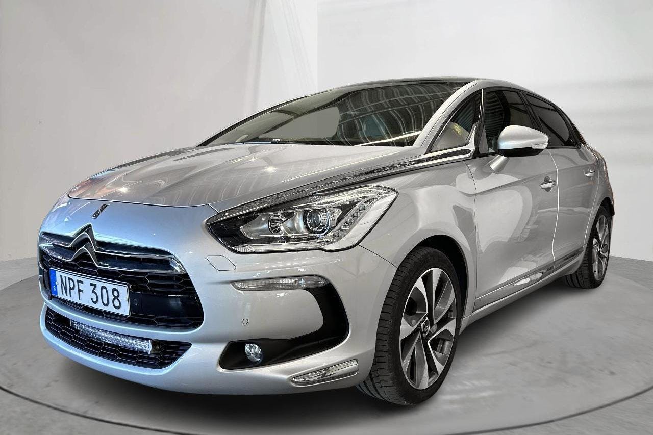 Citroën DS5 2.0 BlueHDi (180hk) - 142 880 km - Automatic - silver - 2015