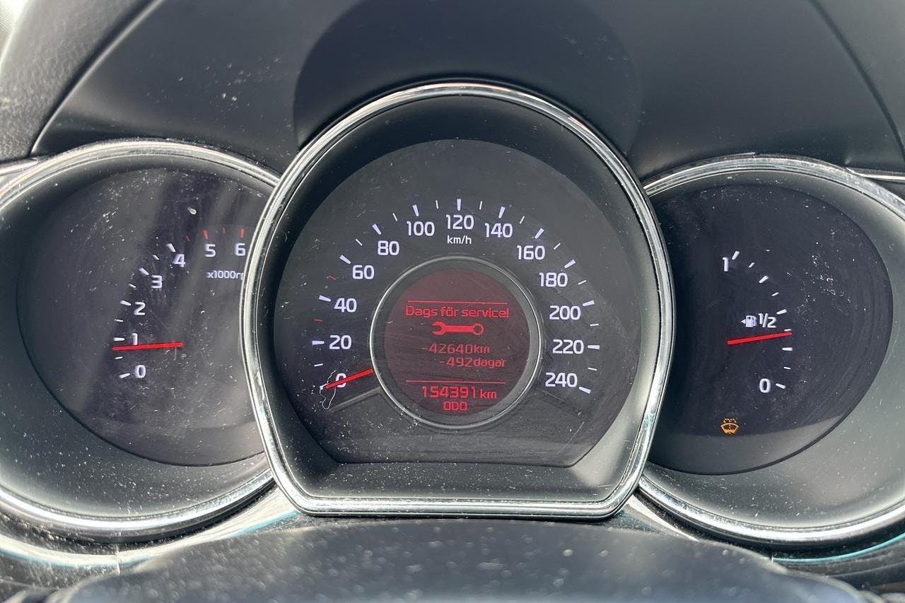 KIA Cee'd 1.6 CRDi 5dr (136hk) - 154 390 km - Manuaalinen - valkoinen - 2016