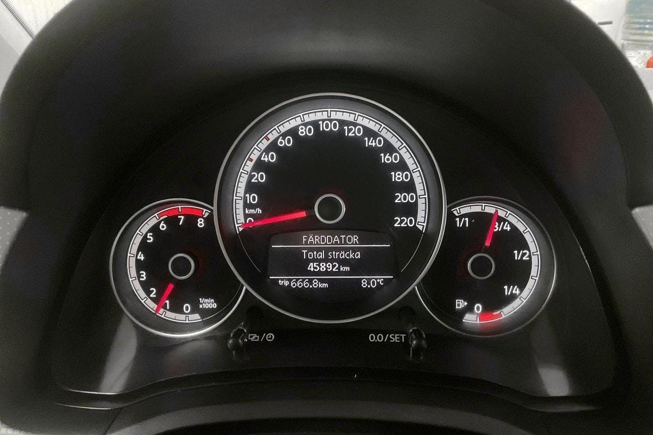 VW up! 1.0 5dr (75hk) - 45 950 km - Käsitsi - sinine - 2017