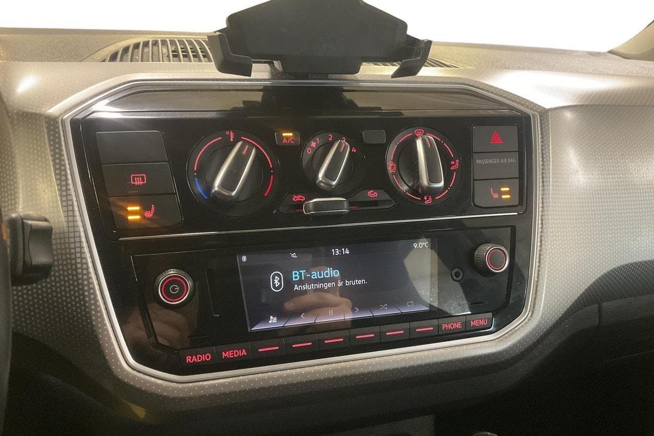 VW up! 1.0 5dr (75hk) - 45 950 km - Käsitsi - sinine - 2017