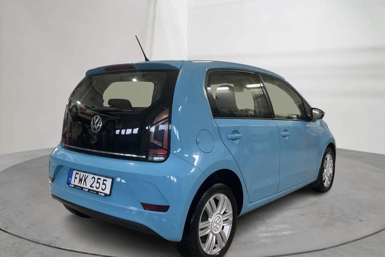 VW up! 1.0 5dr (75hk) - 45 950 km - Käsitsi - sinine - 2017