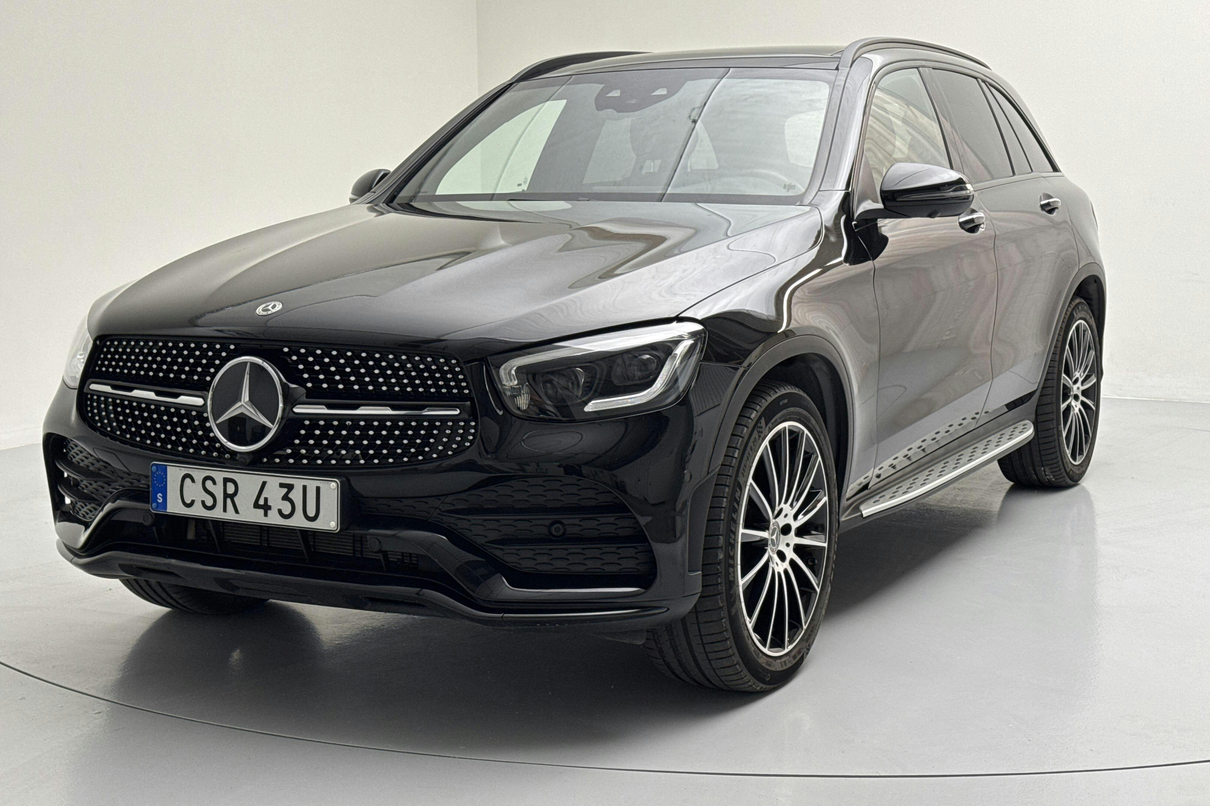 Mercedes GLC 300 4MATIC X253 (258hk) - 22 200 km - Automaattinen - musta - 2021