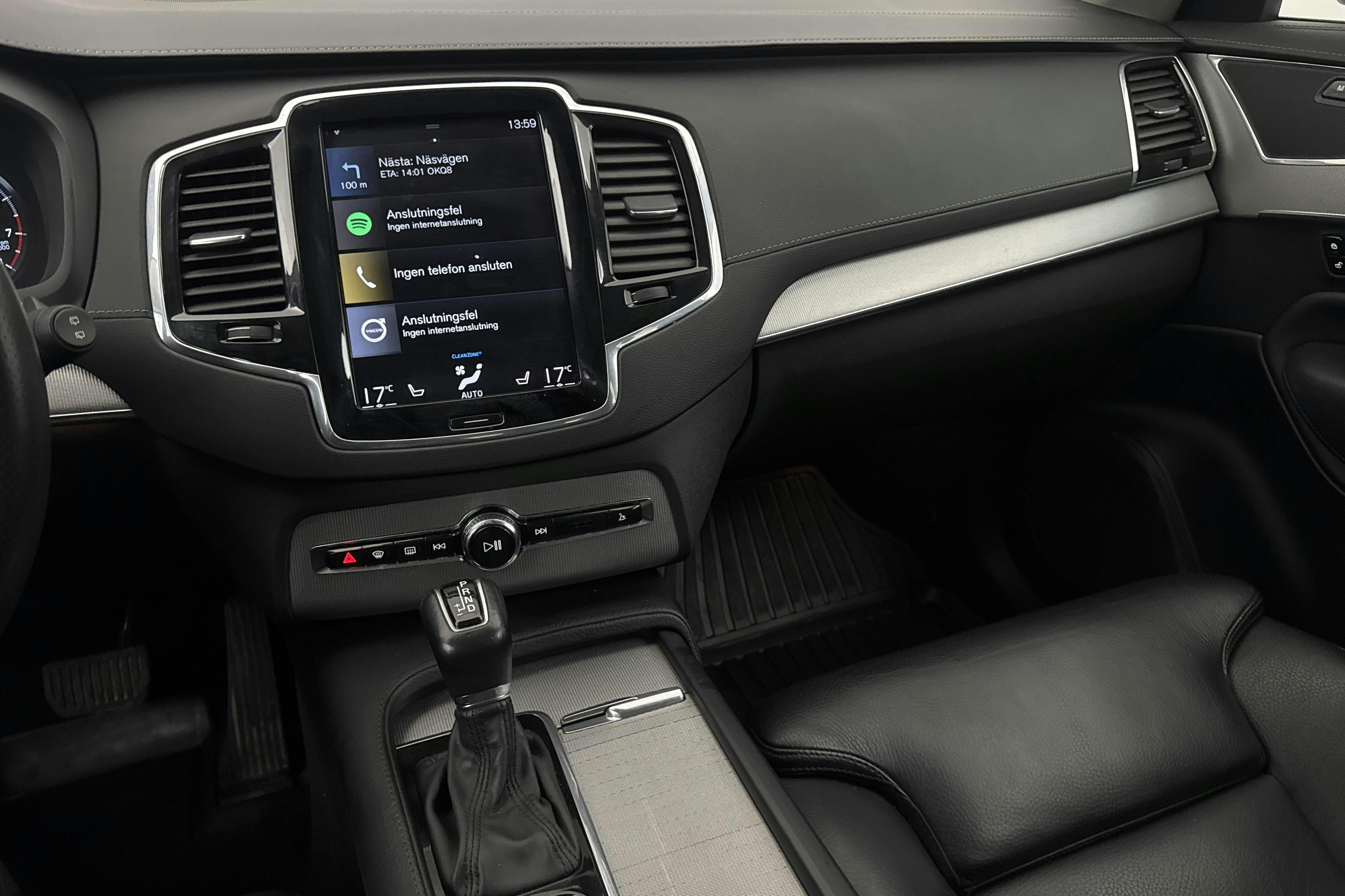 Volvo XC90 T5 AWD (250hk) - 115 940 km - Automaatne - must - 2019