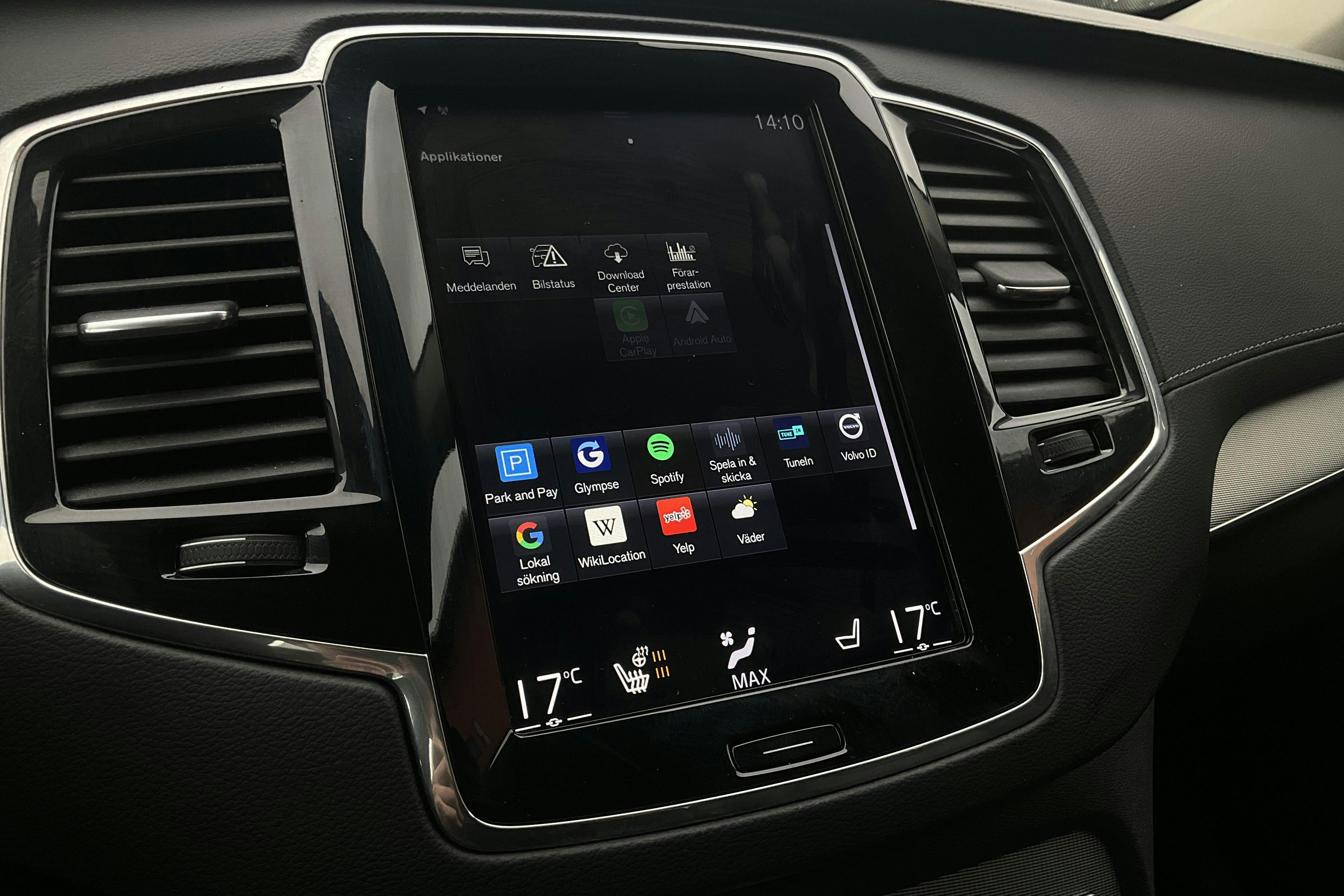 Volvo XC90 T5 AWD (250hk) - 115 940 km - Automaatne - must - 2019