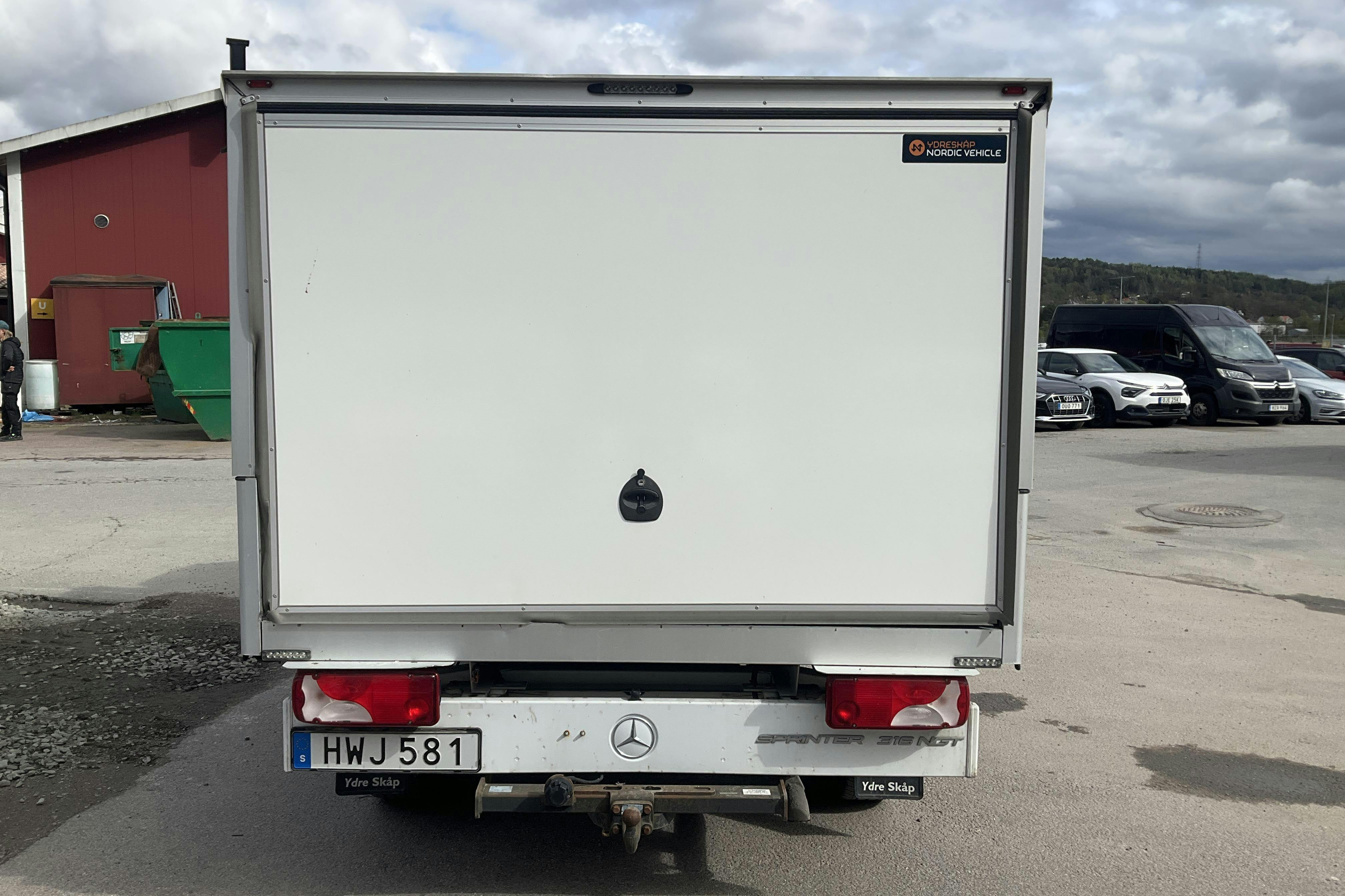 Mercedes Sprinter 316 NGT Pickup/Chassi (156hk) - 81 570 km - Automaatne - valge - 2016