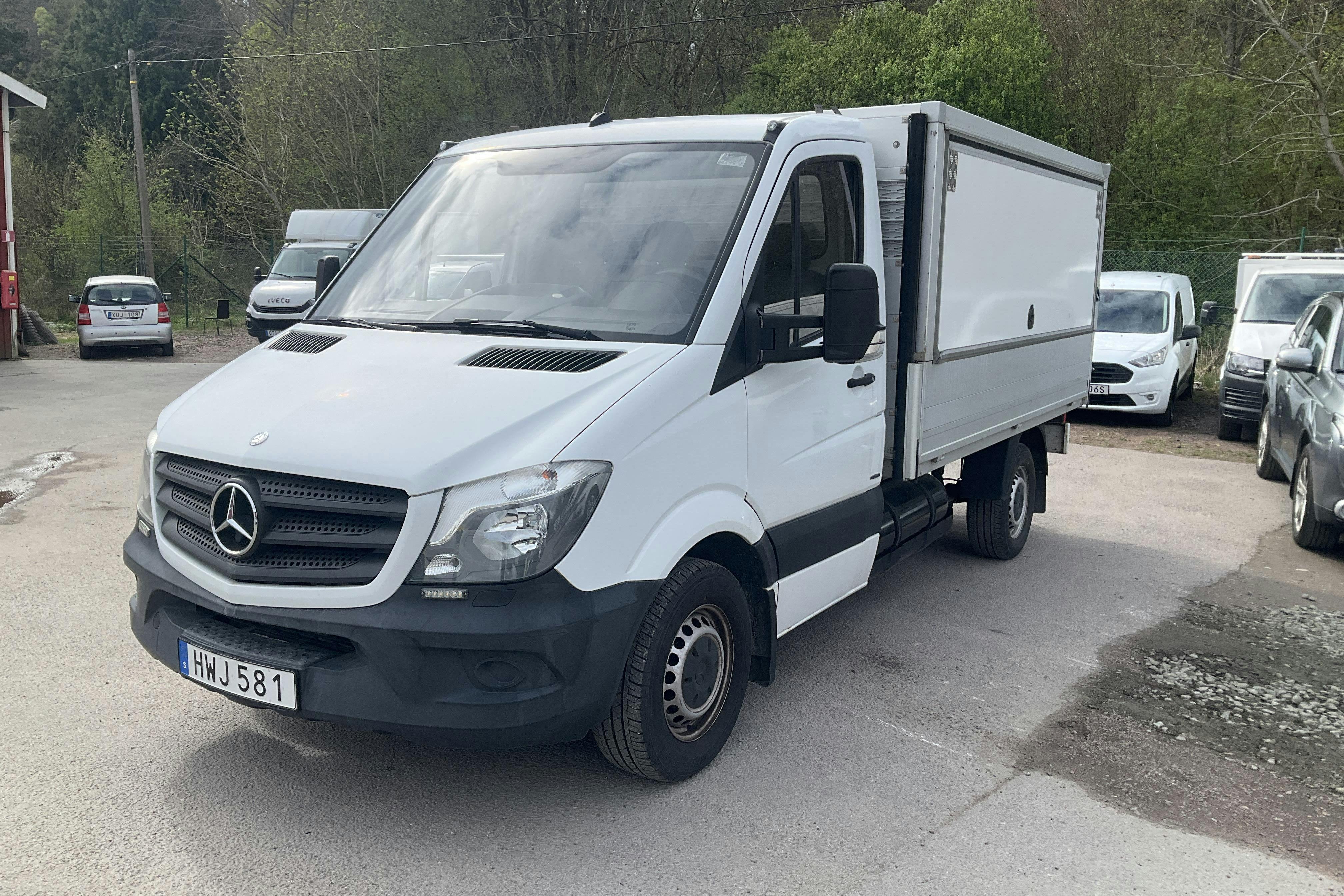 Mercedes Sprinter 316 NGT Pickup/Chassi (156hk) - 81 570 km - Automaatne - valge - 2016