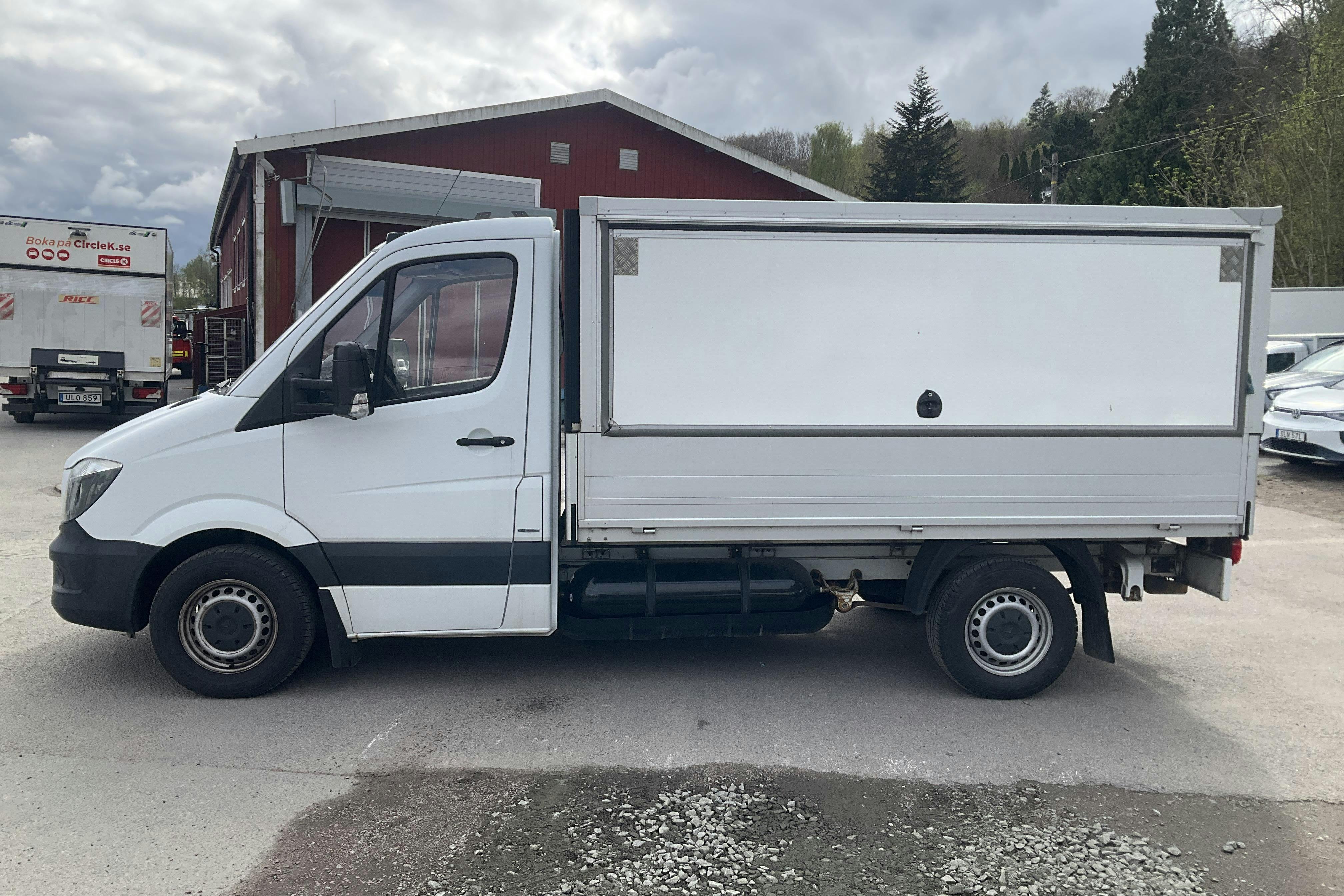 Mercedes Sprinter 316 NGT Pickup/Chassi (156hk) - 81 570 km - Automaatne - valge - 2016