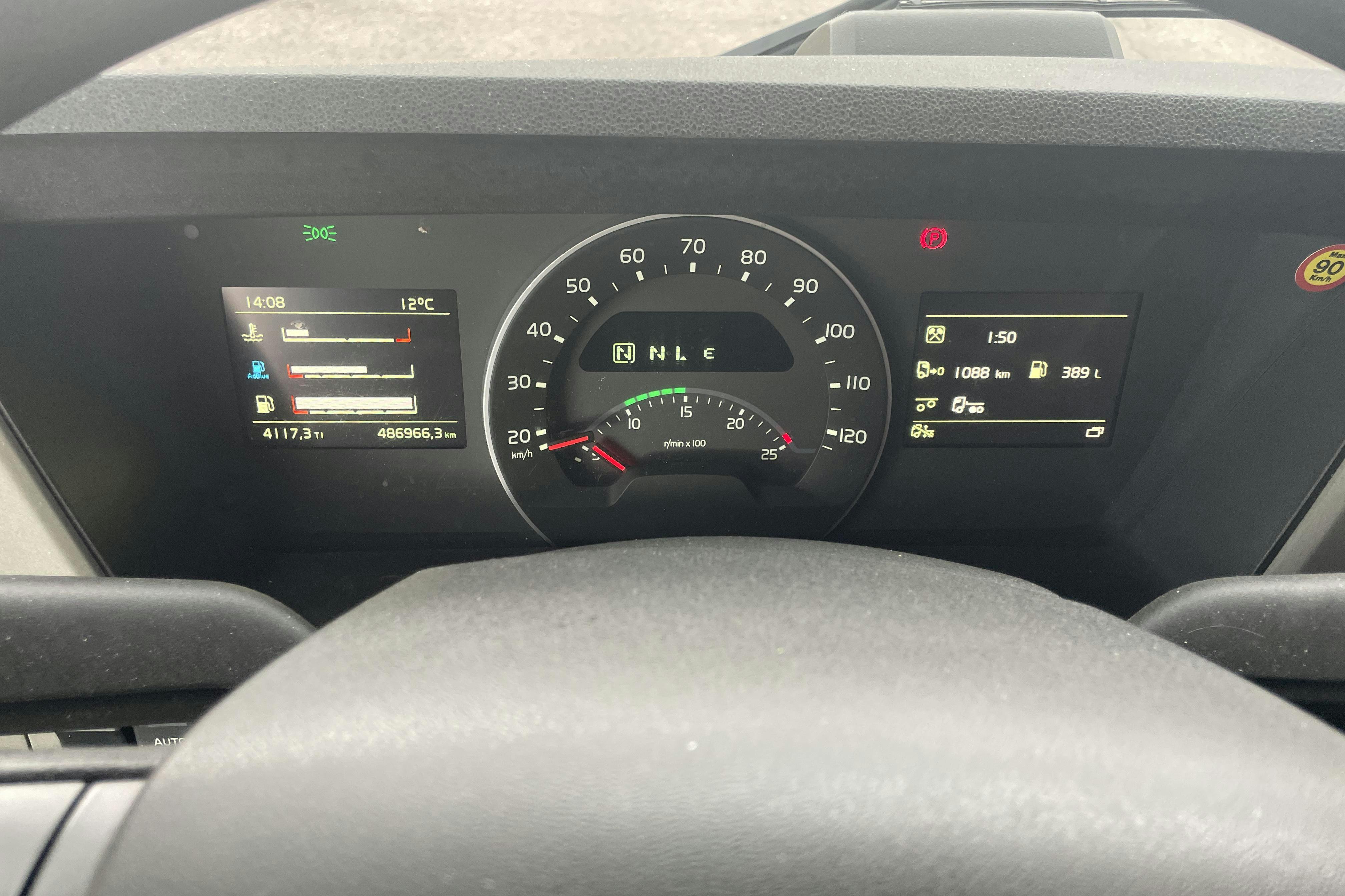 VOLVO FM330 - 486 966 km - Automaattinen - valkoinen - 2019