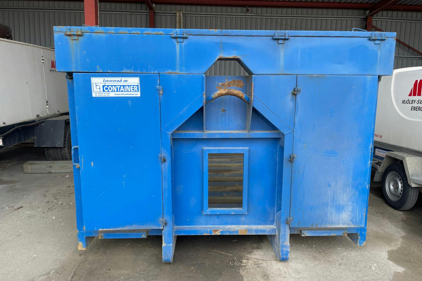 LT Container Maskinflak till lastväxlare - 0 km