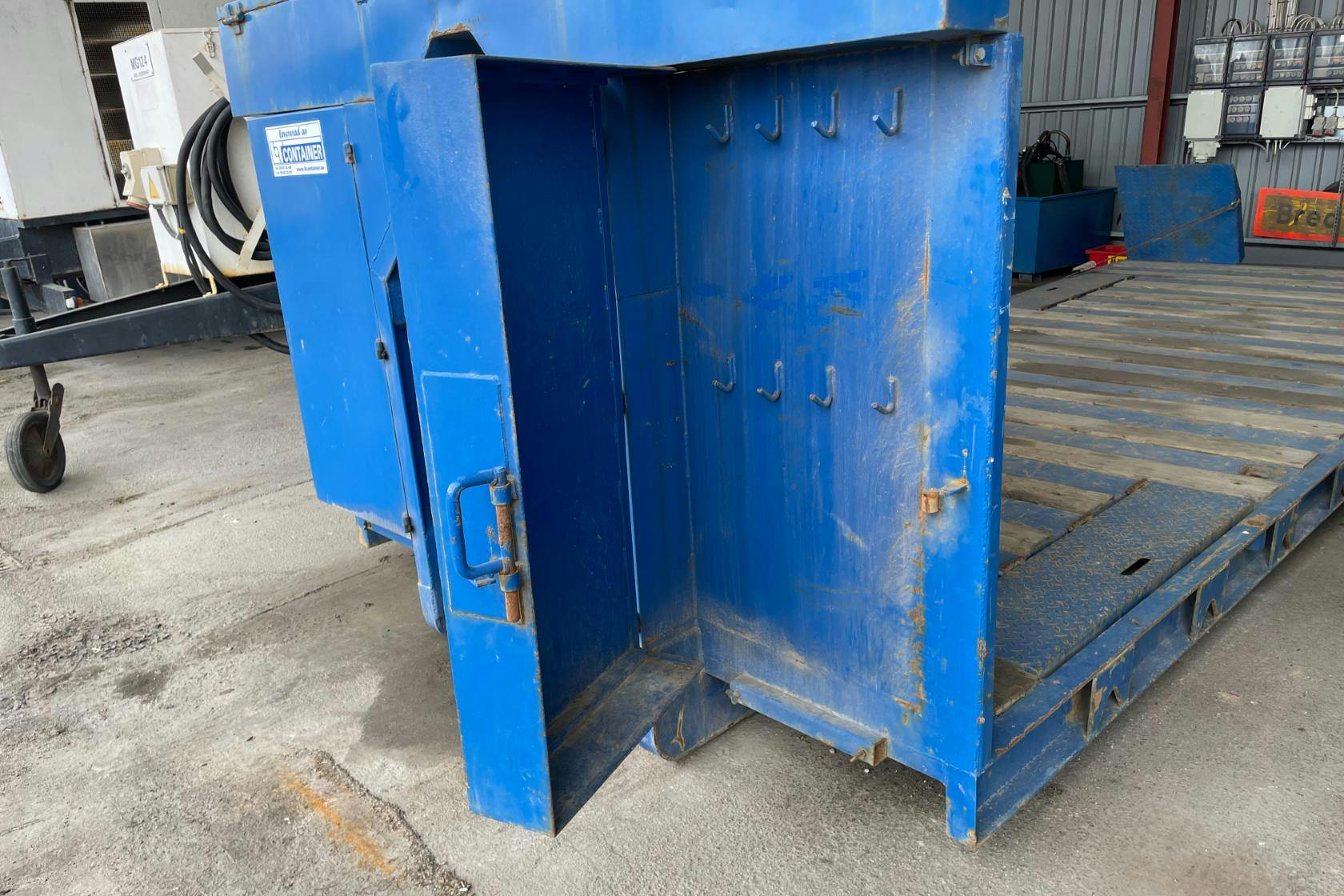 LT Container Maskinflak till lastväxlare - 0 km