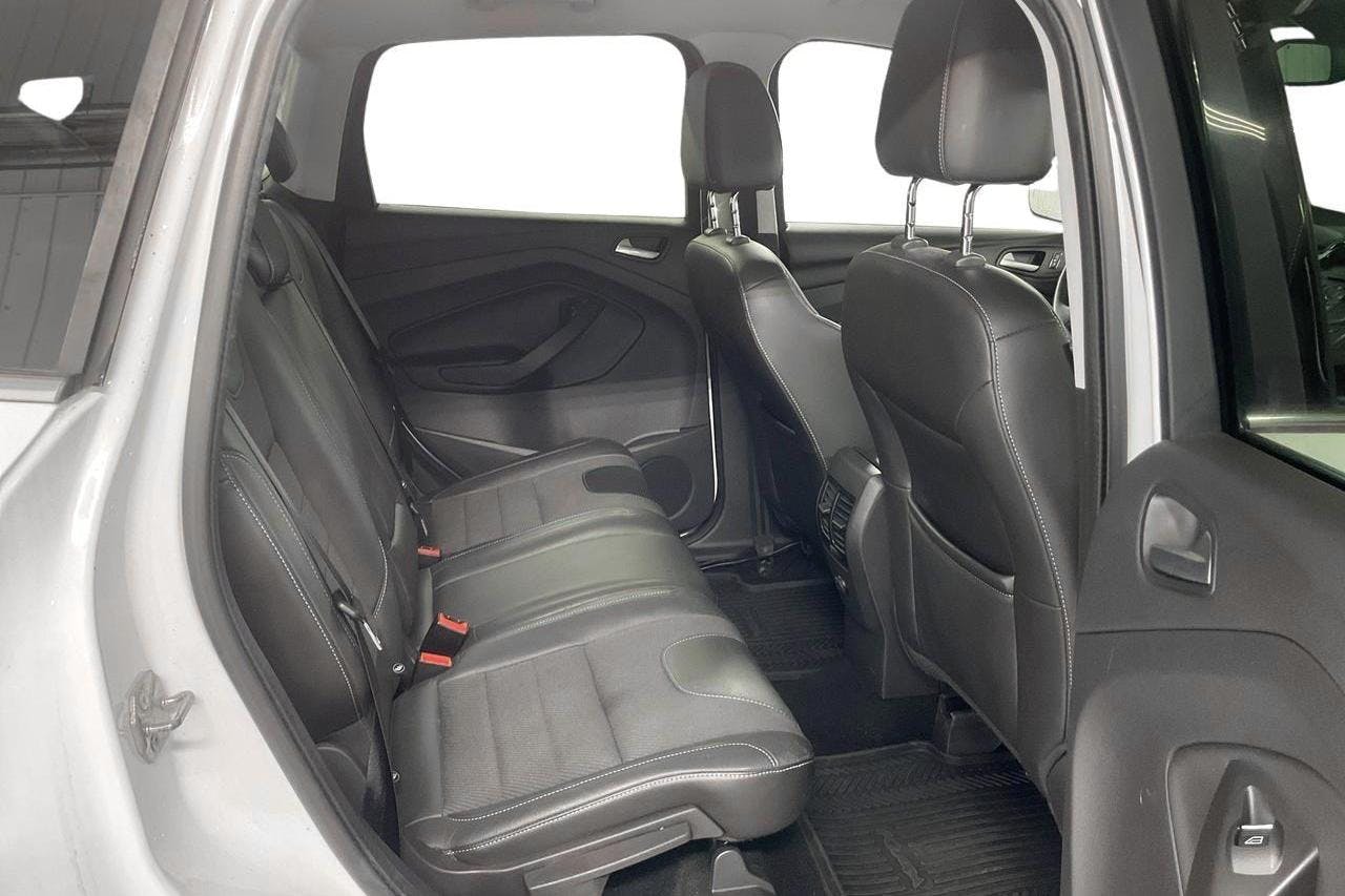 Ford Kuga 2.0 TDCi 4WD (140hk) - 129 400 km - Automatic - white - 2014