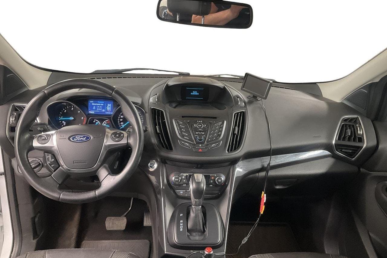 Ford Kuga 2.0 TDCi 4WD (140hk) - 129 400 km - Automatic - white - 2014