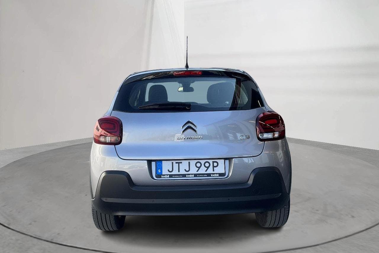 Citroën C3 PureTech (110hk) - 57 930 km - Automaatne - hall - 2021