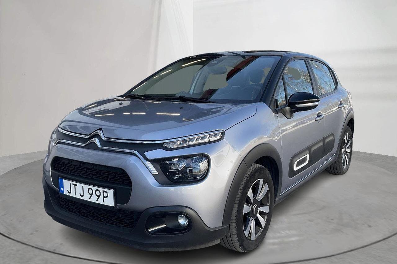 Citroën C3 PureTech (110hk) - 57 930 km - Automatic - gray - 2021