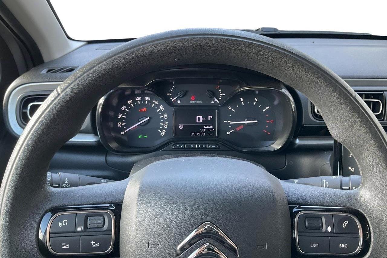 Citroën C3 PureTech (110hk) - 57 930 km - Automaatne - hall - 2021