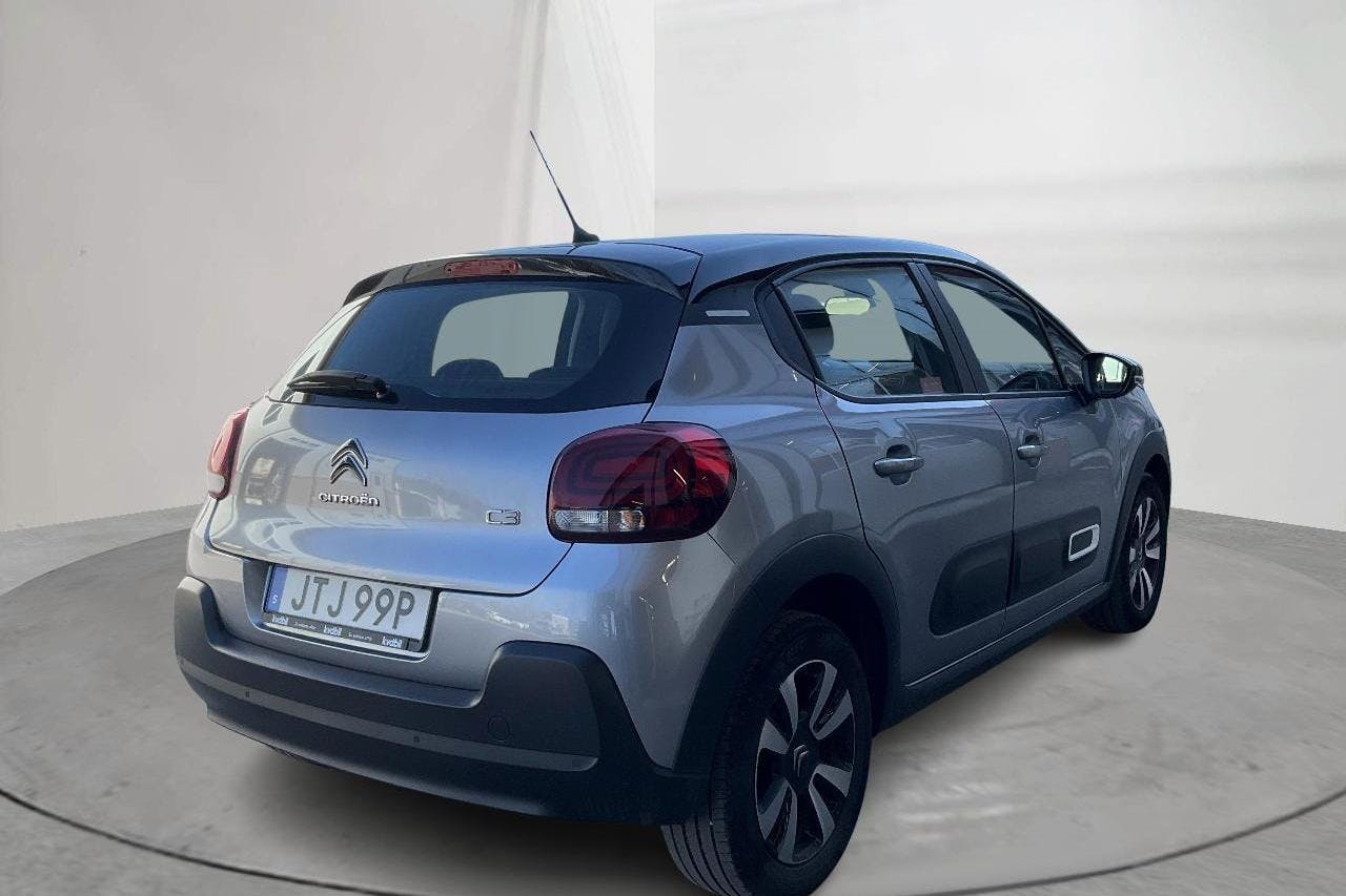 Citroën C3 PureTech (110hk) - 57 930 km - Automaatne - hall - 2021