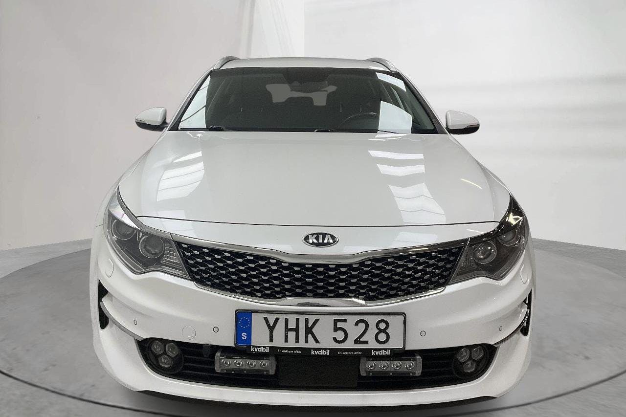 KIA Optima 1.7 CRDi SW (141hk) - 162 930 km - Automatyczna - biały - 2017