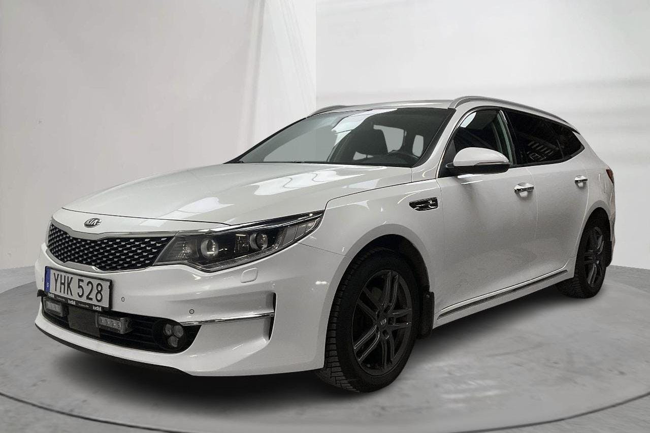 KIA Optima 1.7 CRDi SW (141hk) - 162 930 km - Automatyczna - biały - 2017