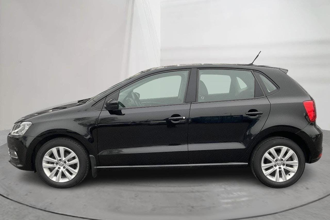 VW Polo 1.2 TSI 5dr (90hk) - 94 980 km - Manual - black - 2017