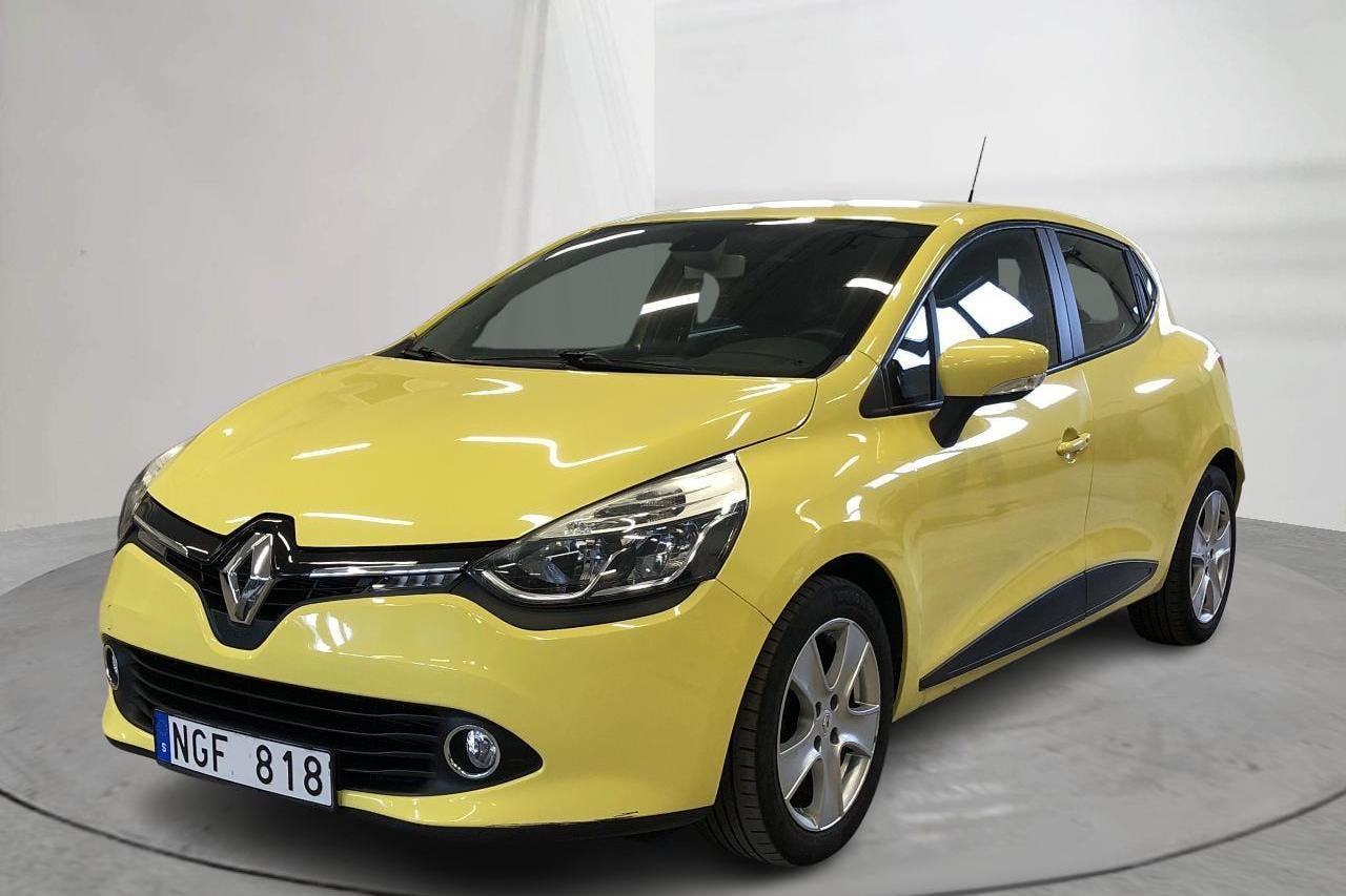 Renault Clio IV 1.2 16V 5dr (75hk) - 80 330 km - Manual - yellow - 2013