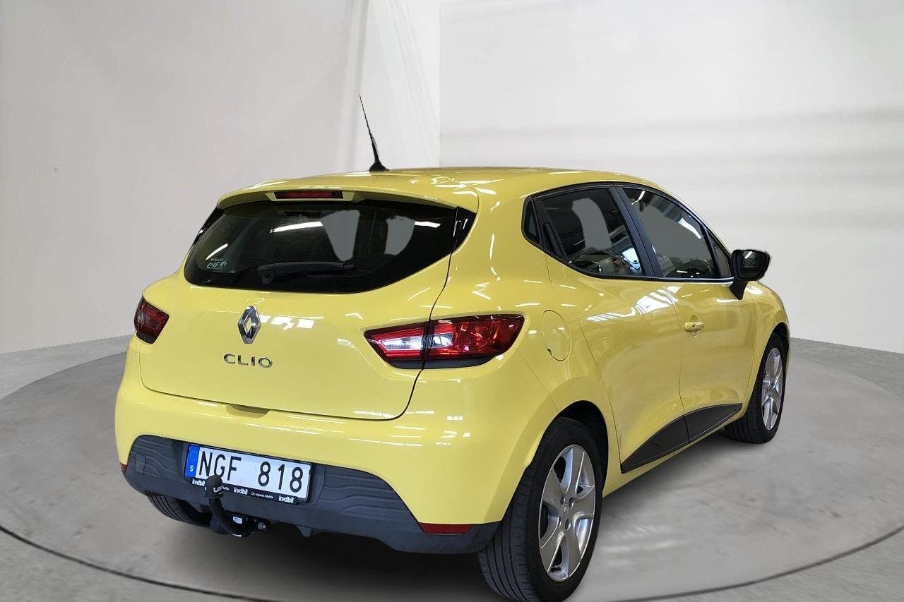 Renault Clio IV 1.2 16V 5dr (75hk) - 80 330 km - Manual - yellow - 2013