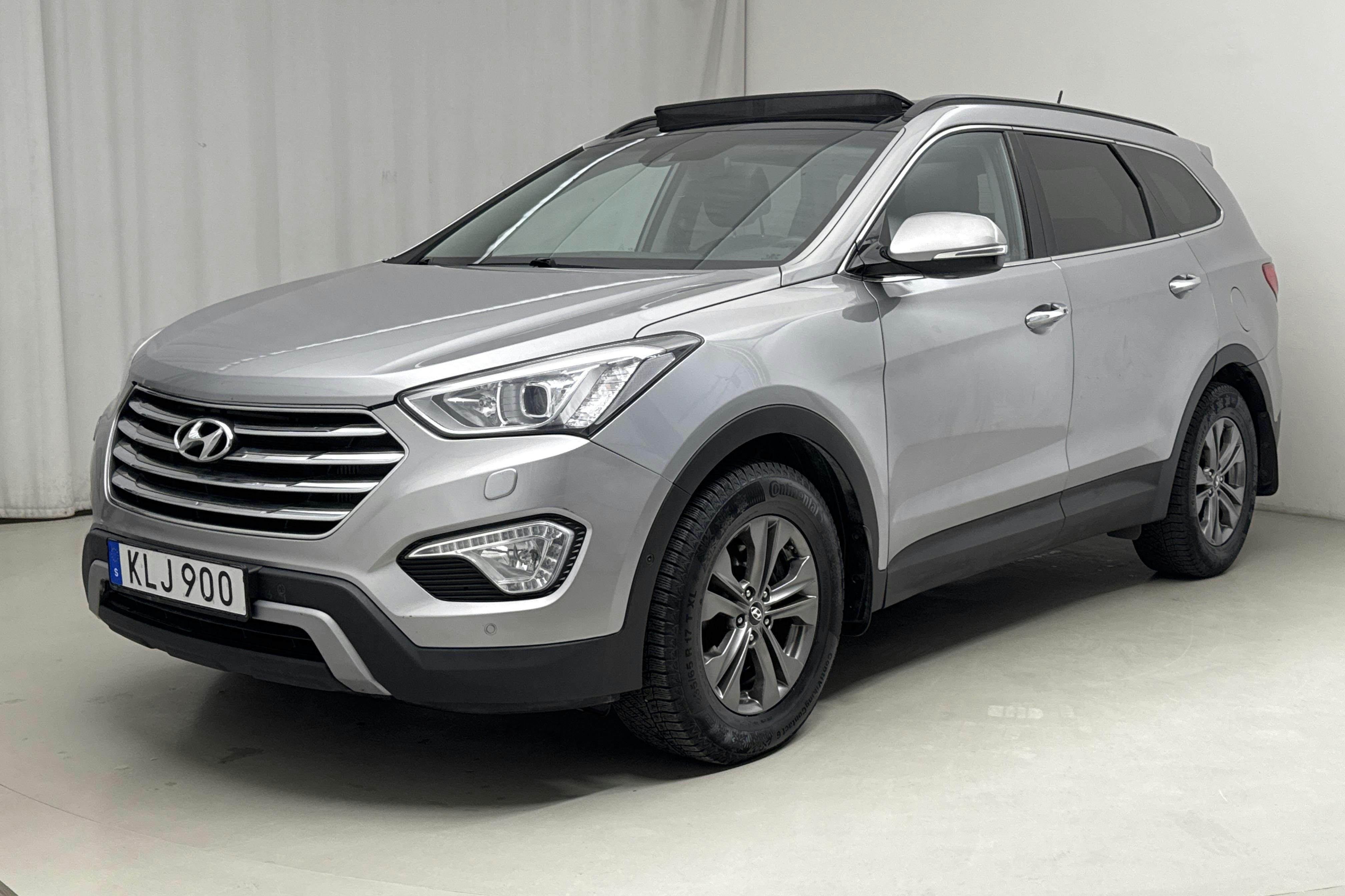 Hyundai Grand Santa Fé 2.2 CRDi-R 4WD (197hk) - 17 025 mil - Automat - silver - 2014