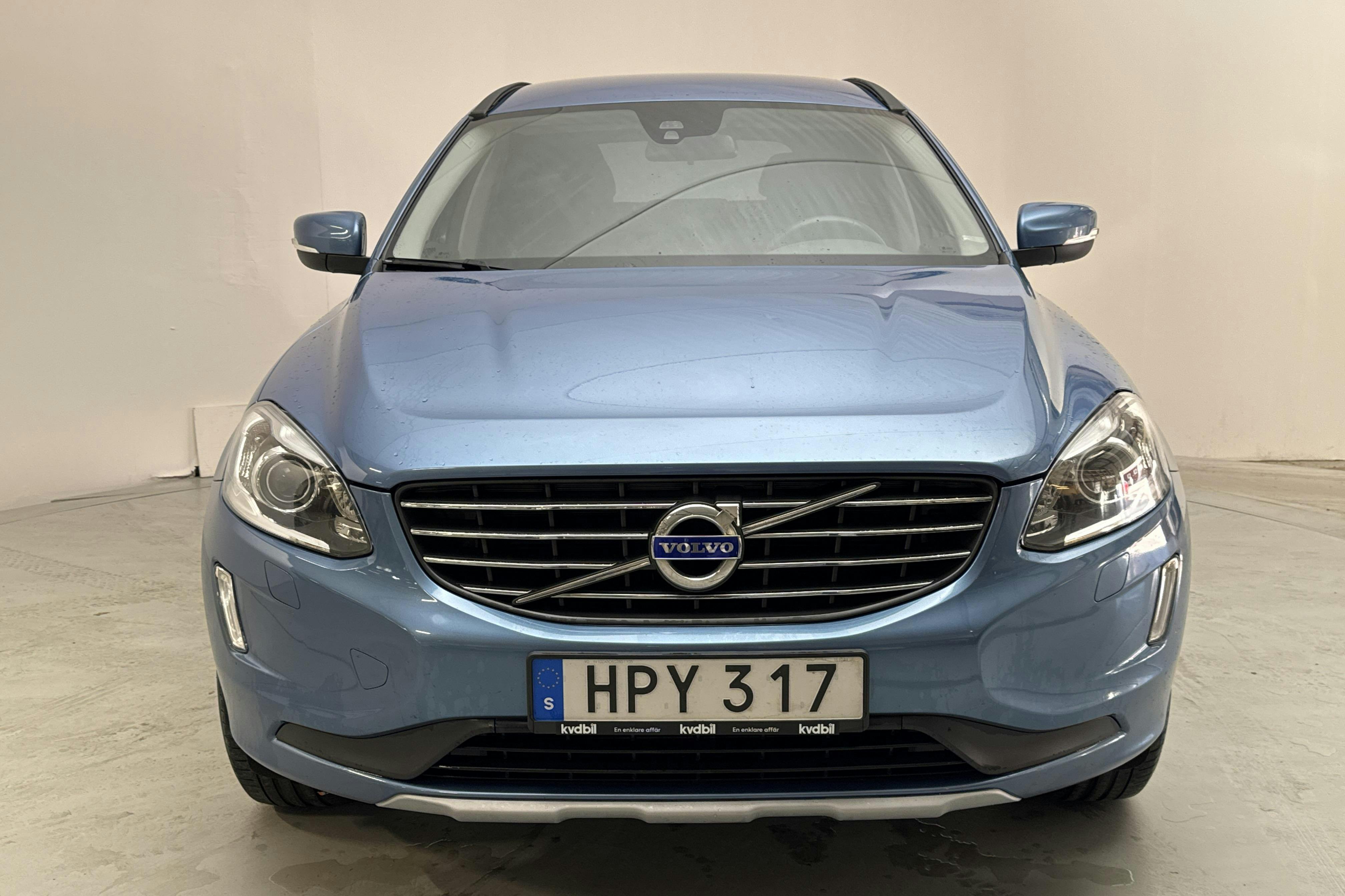 Volvo XC60 D4 AWD (190hk) - 122 270 km - Automatyczna - niebieski - 2016