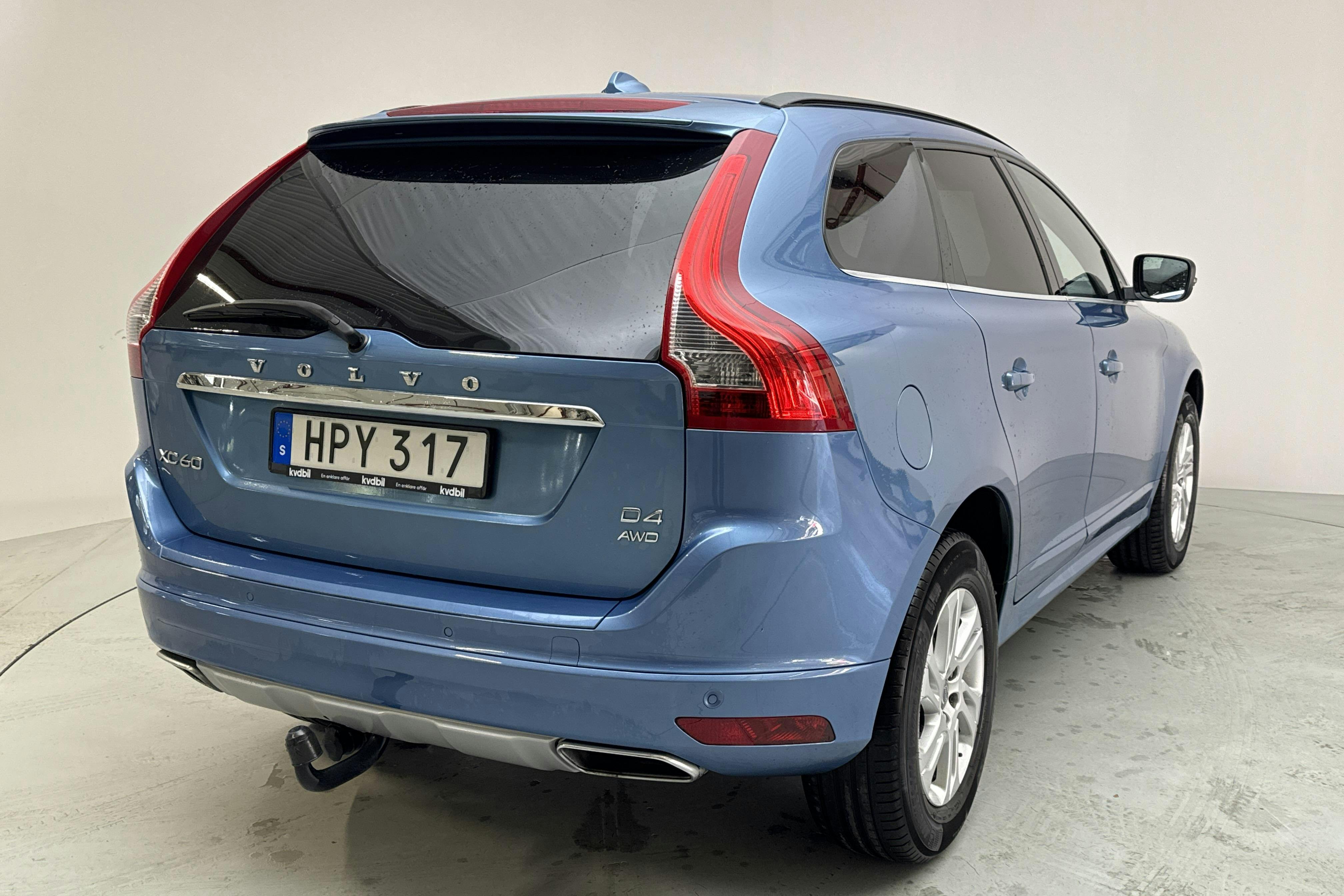 Volvo XC60 D4 AWD (190hk) - 122 270 km - Automatyczna - niebieski - 2016