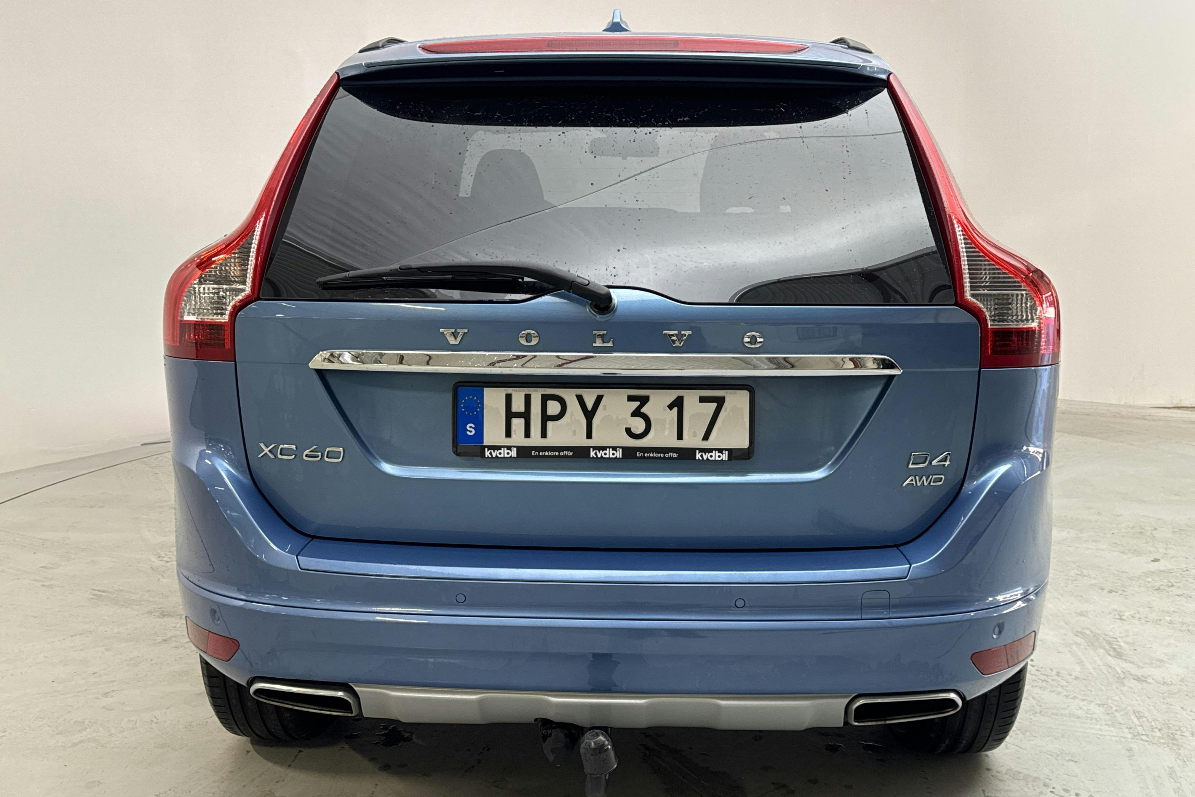 Volvo XC60 D4 AWD (190hk) - 122 270 km - Automatyczna - niebieski - 2016