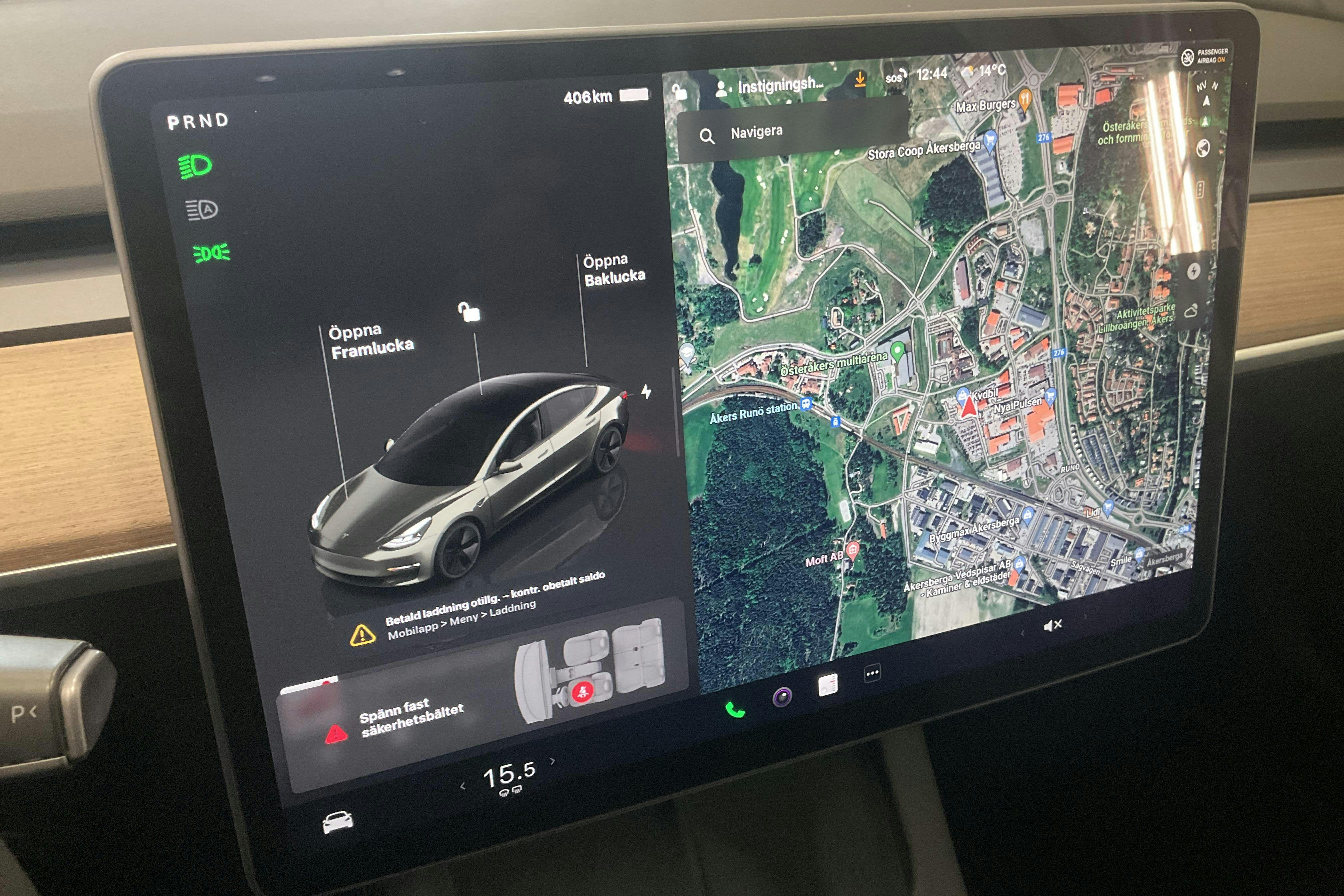 Tesla Model 3 Standard Range RWD - 60 800 km - Automatyczna - czarny - 2023
