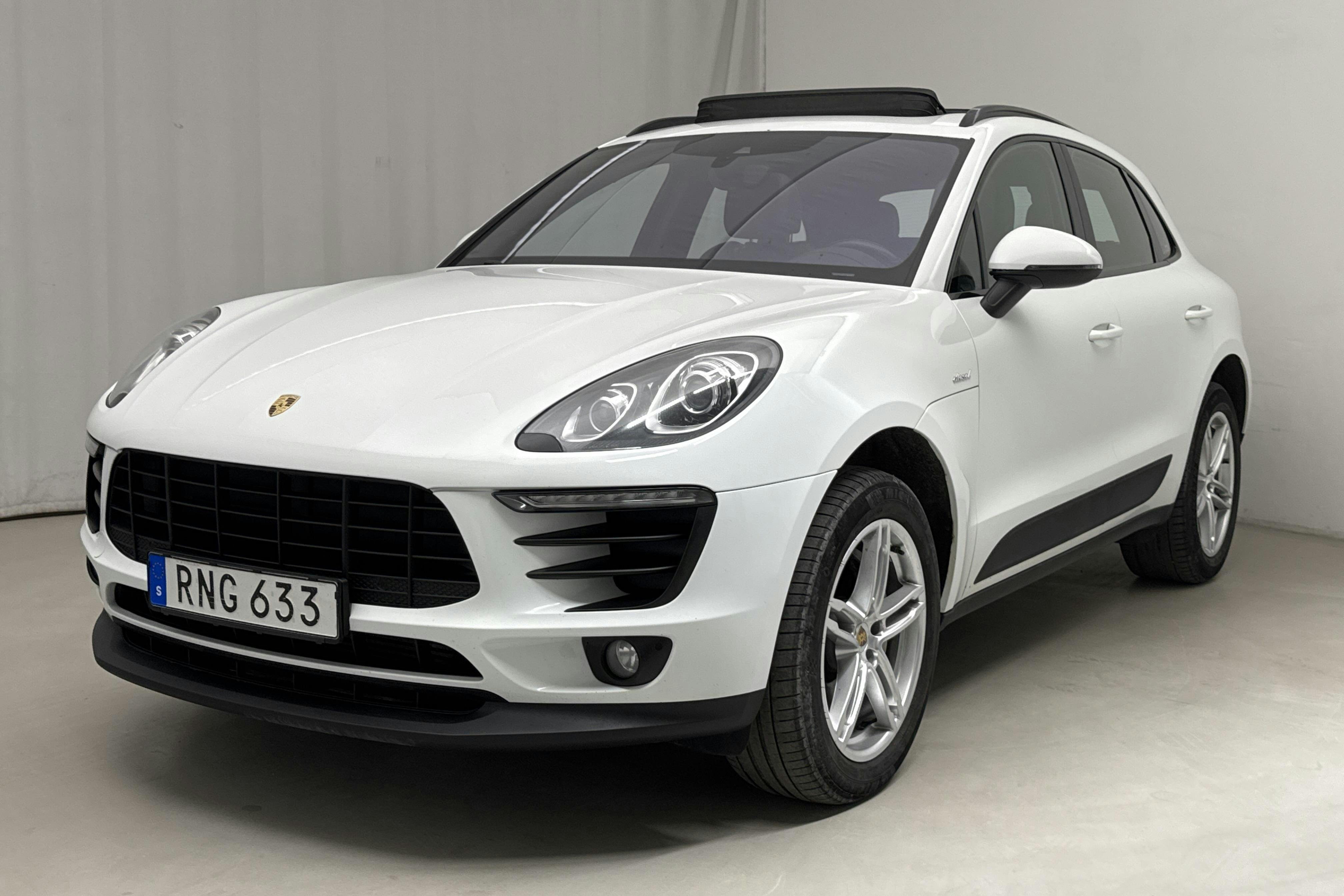 Porsche Macan 3.0 S Diesel (258hk) - 224 310 km - Automaattinen - valkoinen - 2016