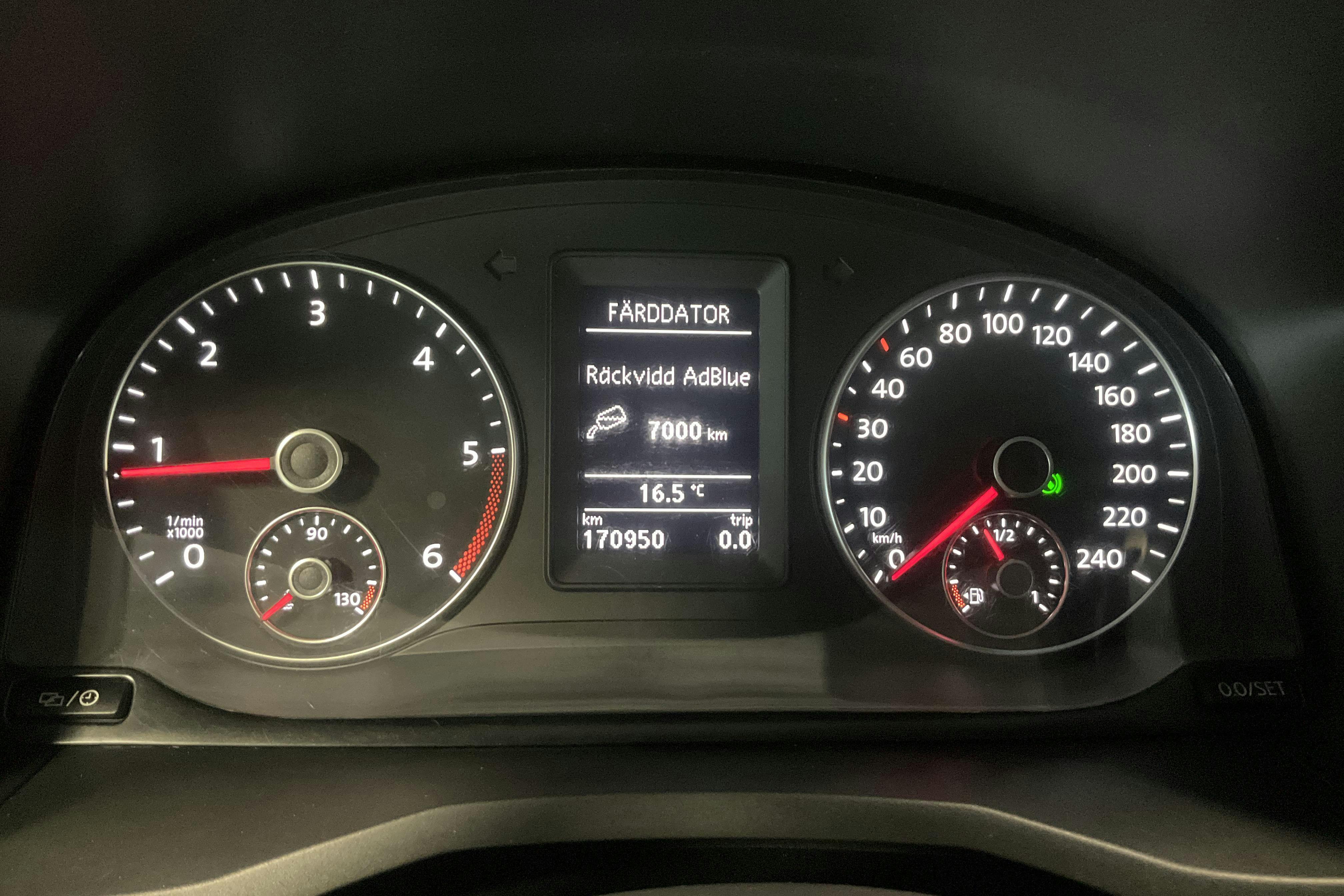 VW Caddy Maxi 2.0 TDI (150hk) - 17 095 mil - Automat - vit - 2017