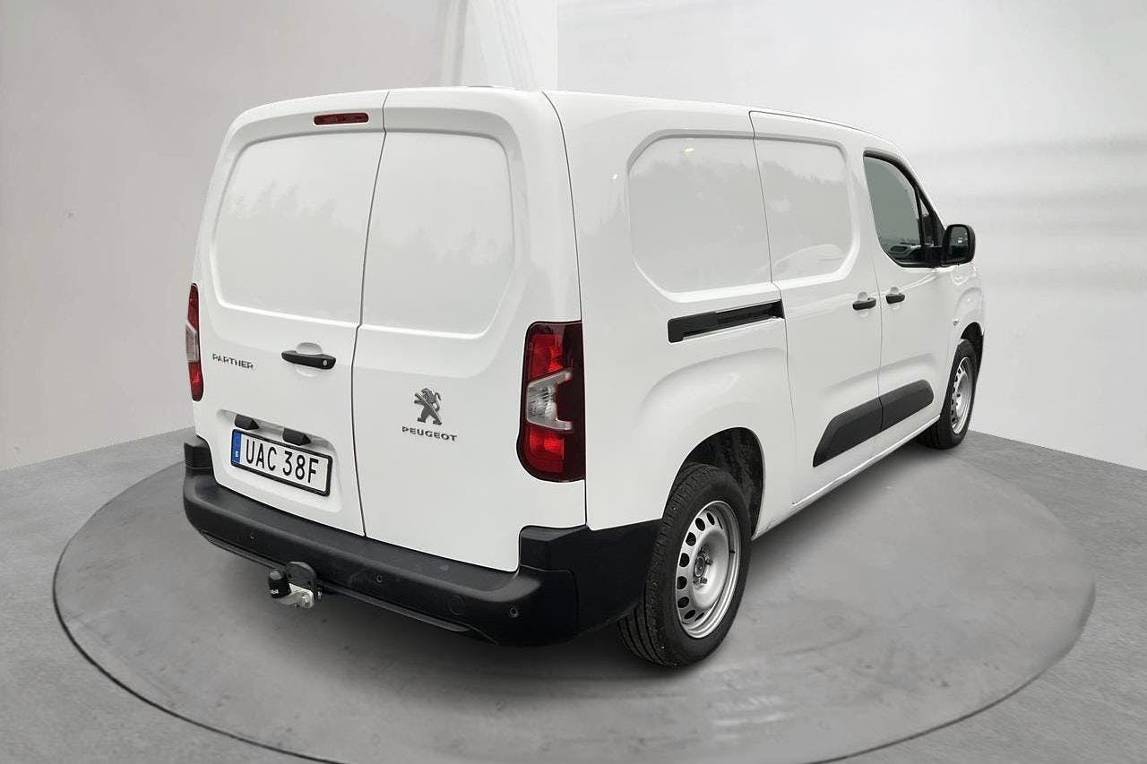 Peugeot Partner 1.5 HDI Skåp (100hk) - 59 400 km - Käsitsi - valge - 2022