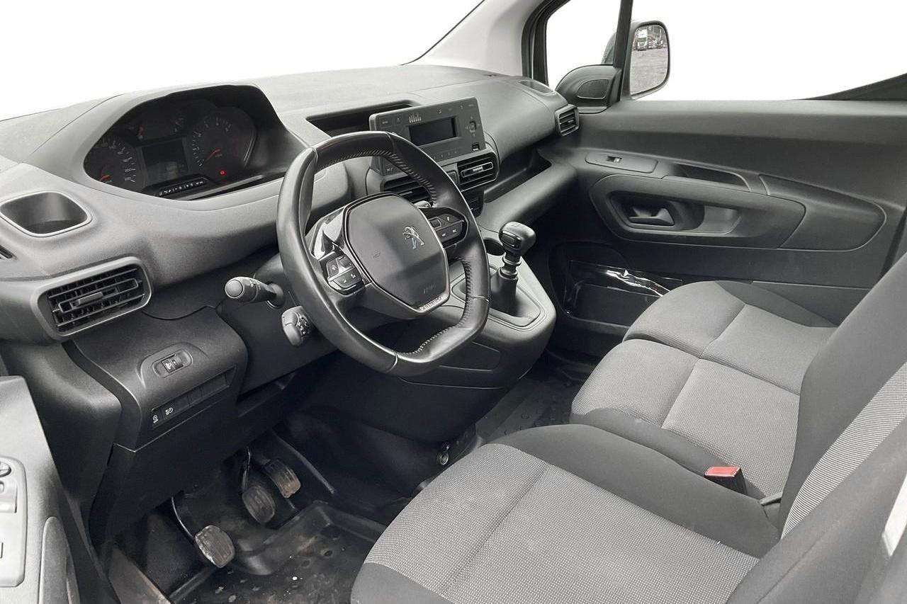 Peugeot Partner 1.5 HDI Skåp (100hk) - 59 400 km - Käsitsi - valge - 2022