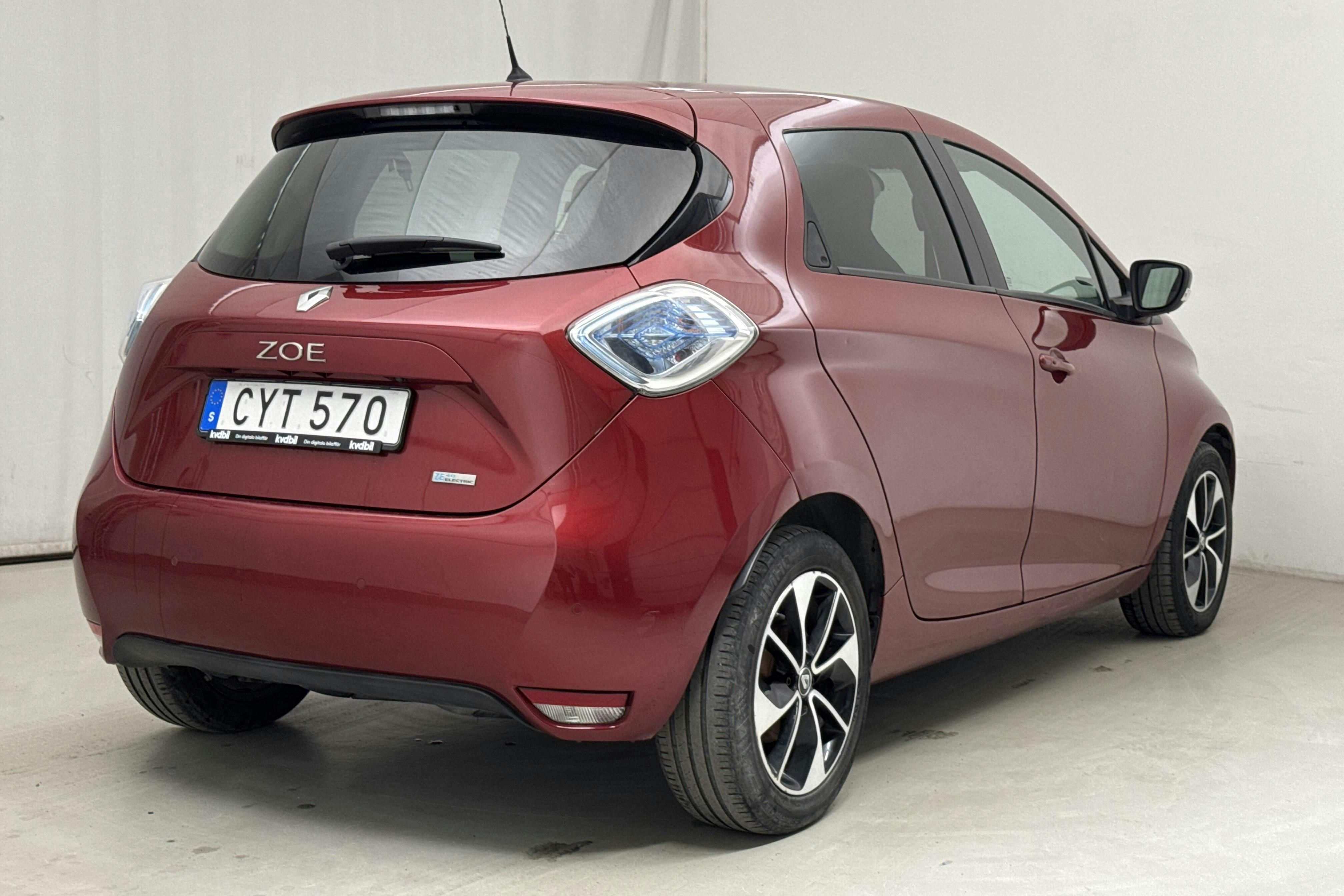 Renault Zoe 41 kWh R90 (92hk) - 185 550 km - Automatic - red - 2018