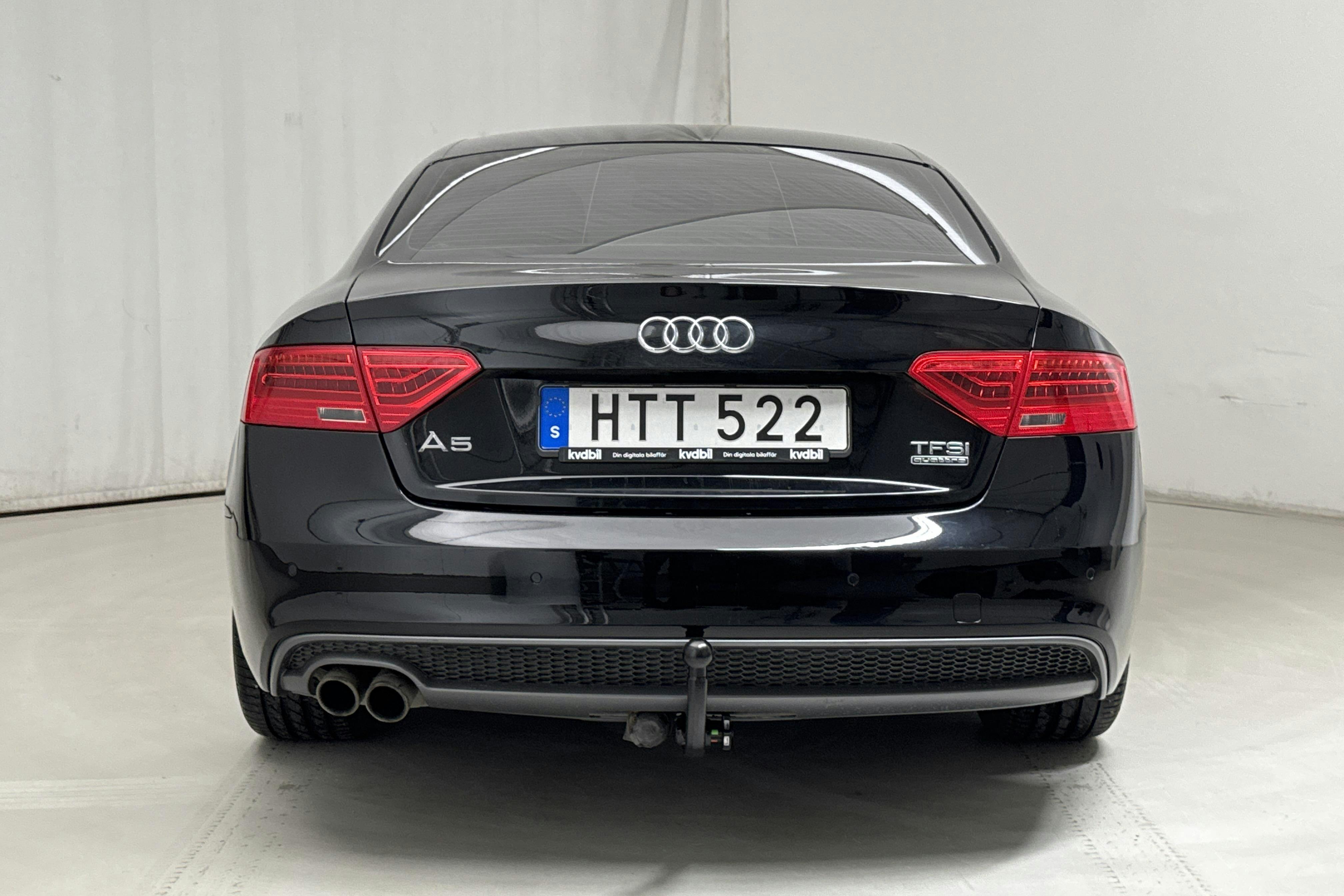 Audi A5 2.0 TFSI Coupé quattro (225hk) - 182 930 km - Manualna - czarny - 2016