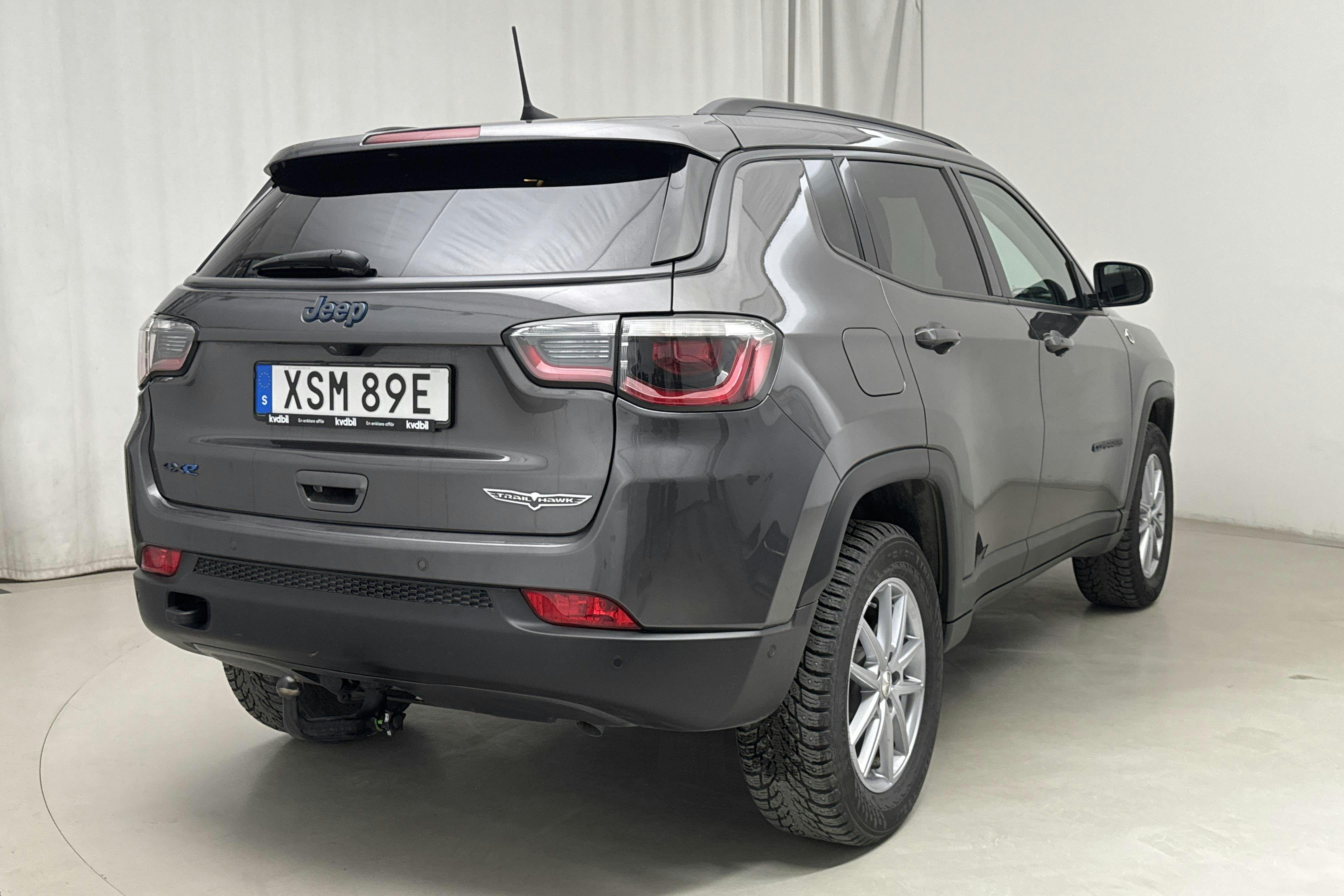 Jeep Compass 1.3 PHEV 4WD (240hk) - 47 540 km - Automaatne - hall - 2020