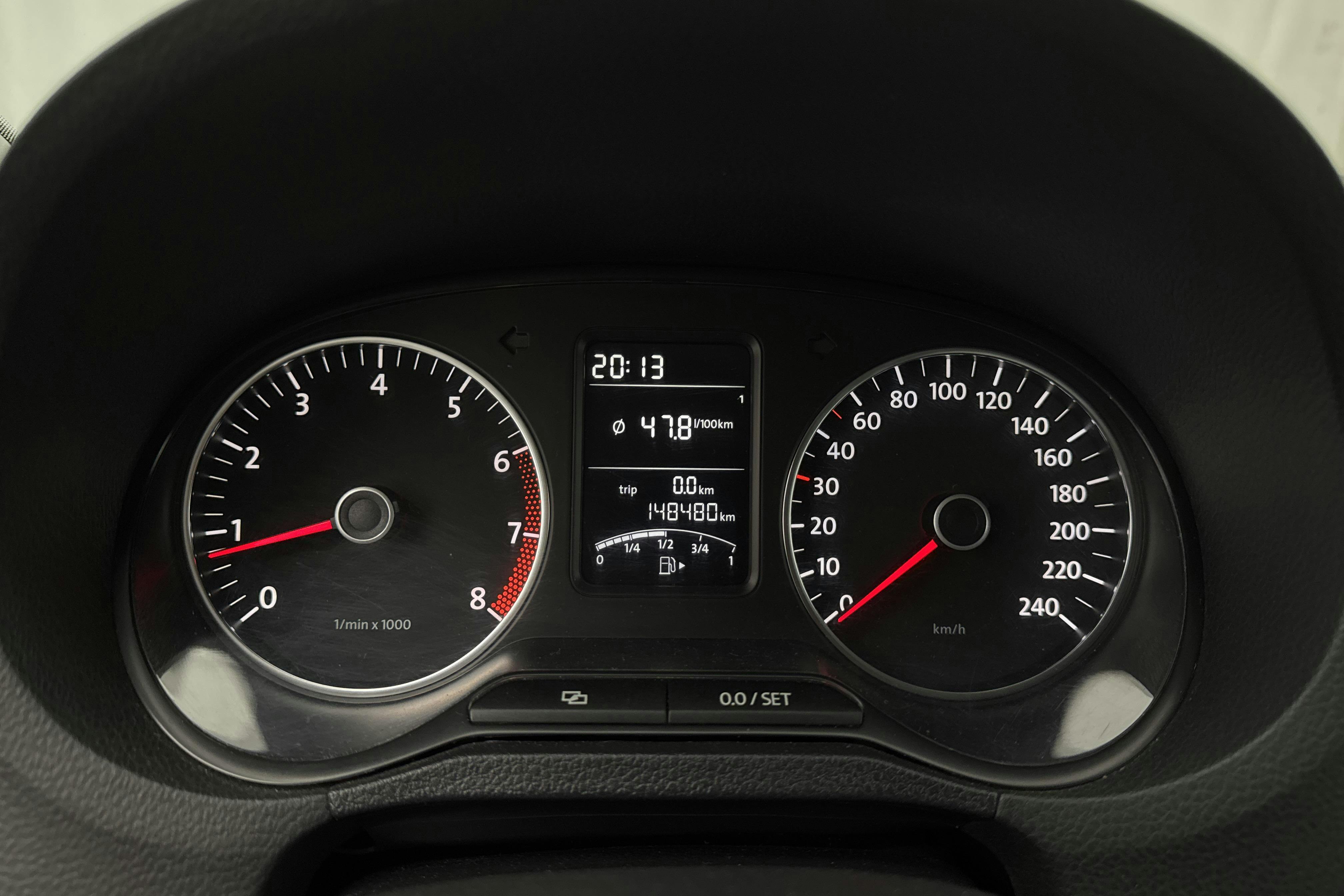 VW Polo 1.4 5dr (85hk) - 148 480 km - Manual - white - 2012