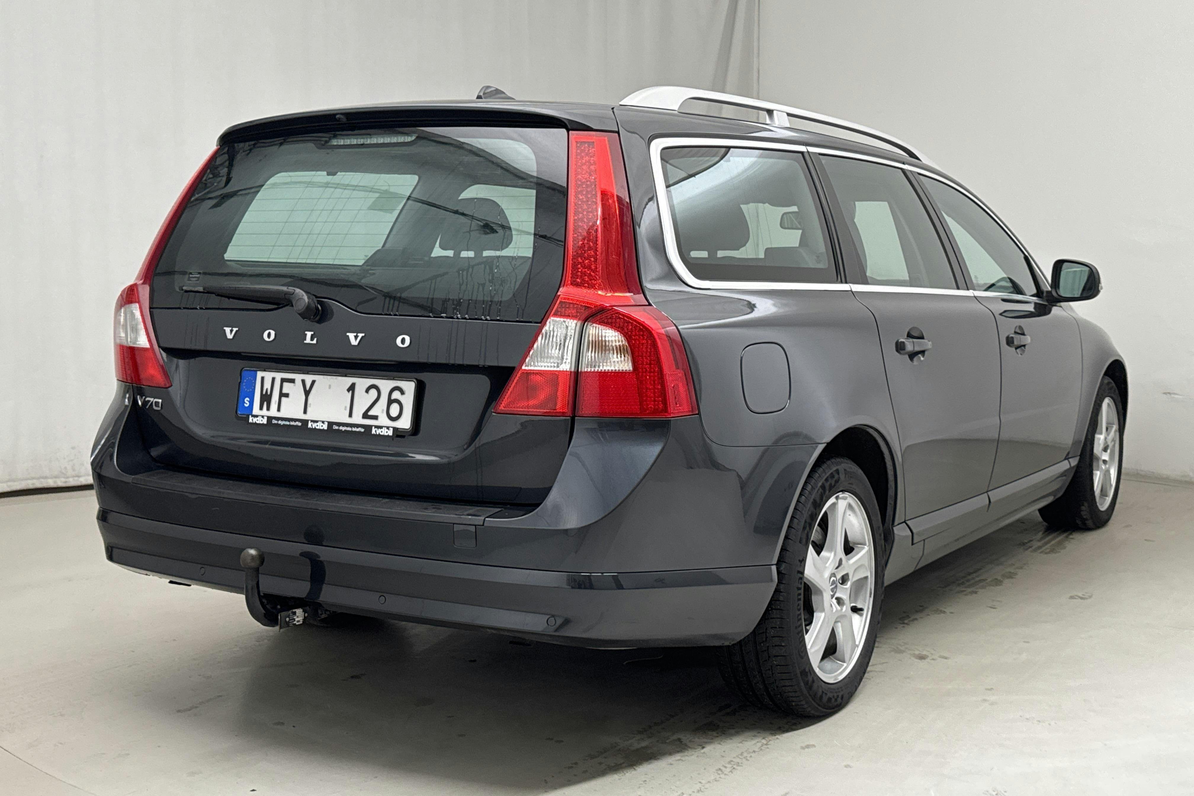 Volvo V70 II 2.5FT AFV Bi-fuel (231hk) - 265 620 km - Manualna - szary - 2012
