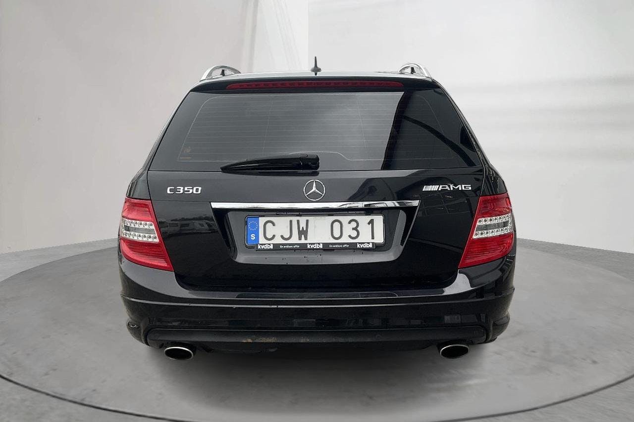 Mercedes C 350 Kombi S204 (272hk) - 308 790 km - Automatic - black - 2009