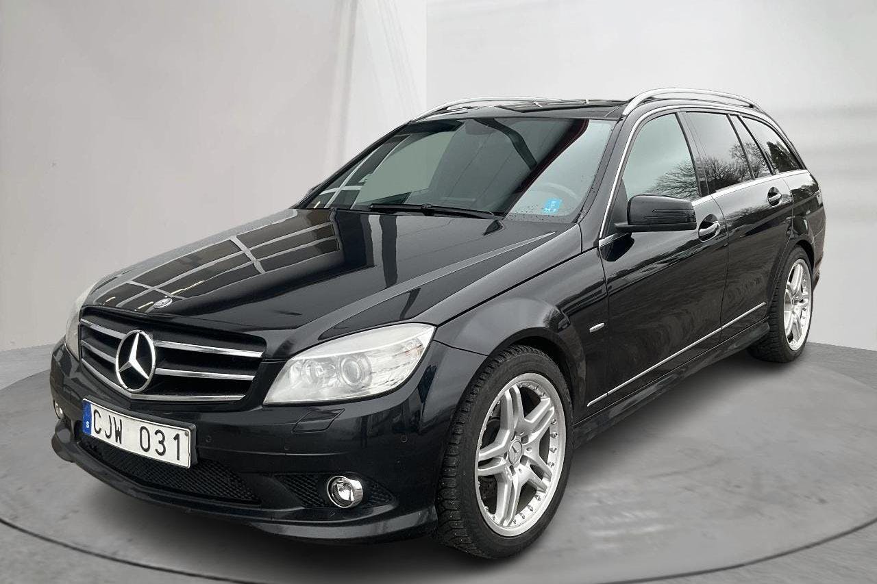 Mercedes C 350 Kombi S204 (272hk) - 308 790 km - Automatic - black - 2009