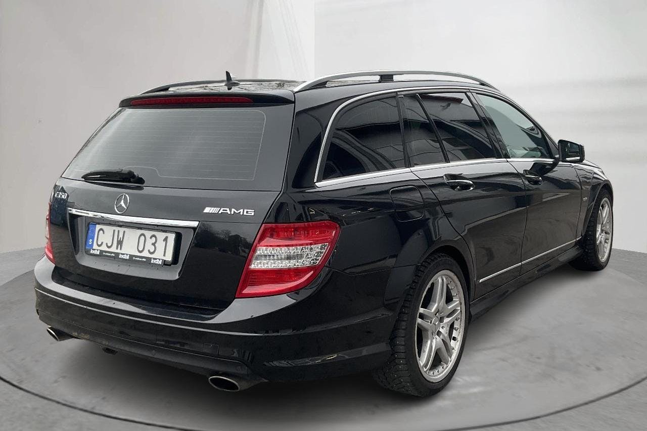 Mercedes C 350 Kombi S204 (272hk) - 308 790 km - Automatic - black - 2009