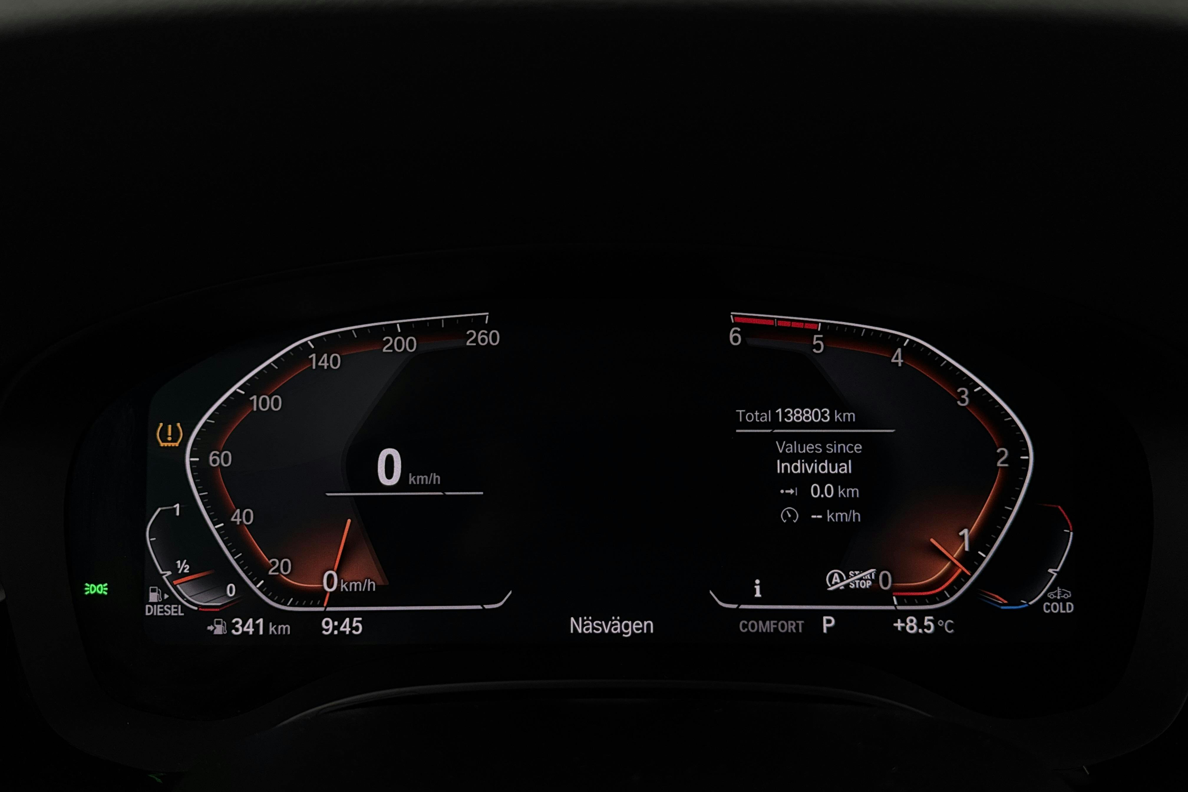 BMW 520d xDrive Touring MHEV, G31 (190hk) - 138 800 km - Automatic - black - 2020